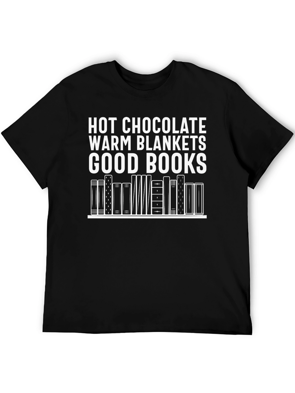 Hot Chocolate Blankets Books T-Shirt