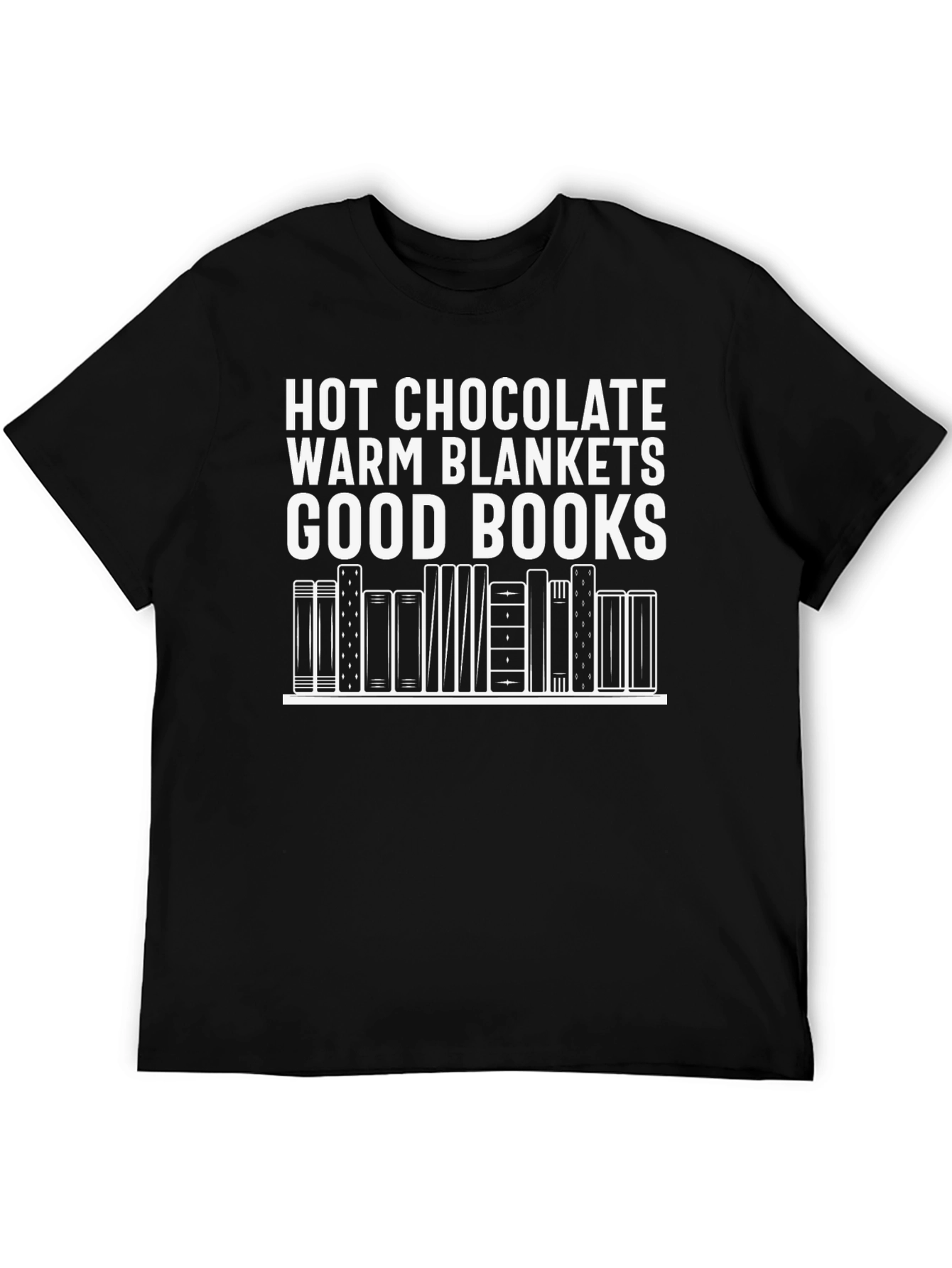 Hot Chocolate Blankets Books T-Shirt