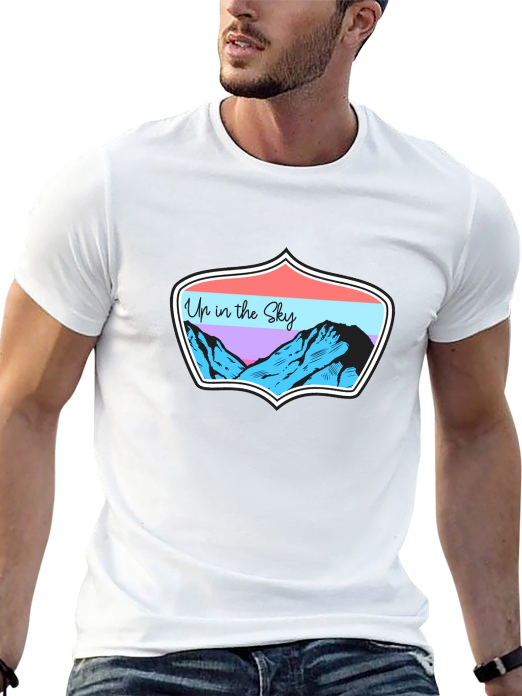 Up in the Sky T-Shirt - Mountain Adventure Tee
