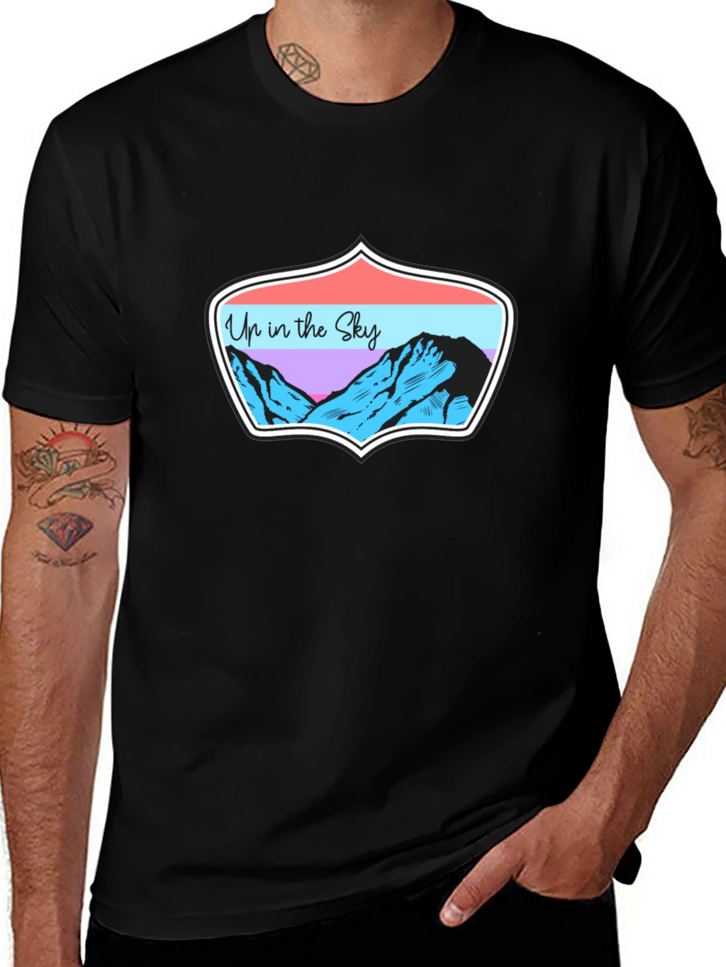 Up in the Sky T-Shirt - Mountain Adventure Tee