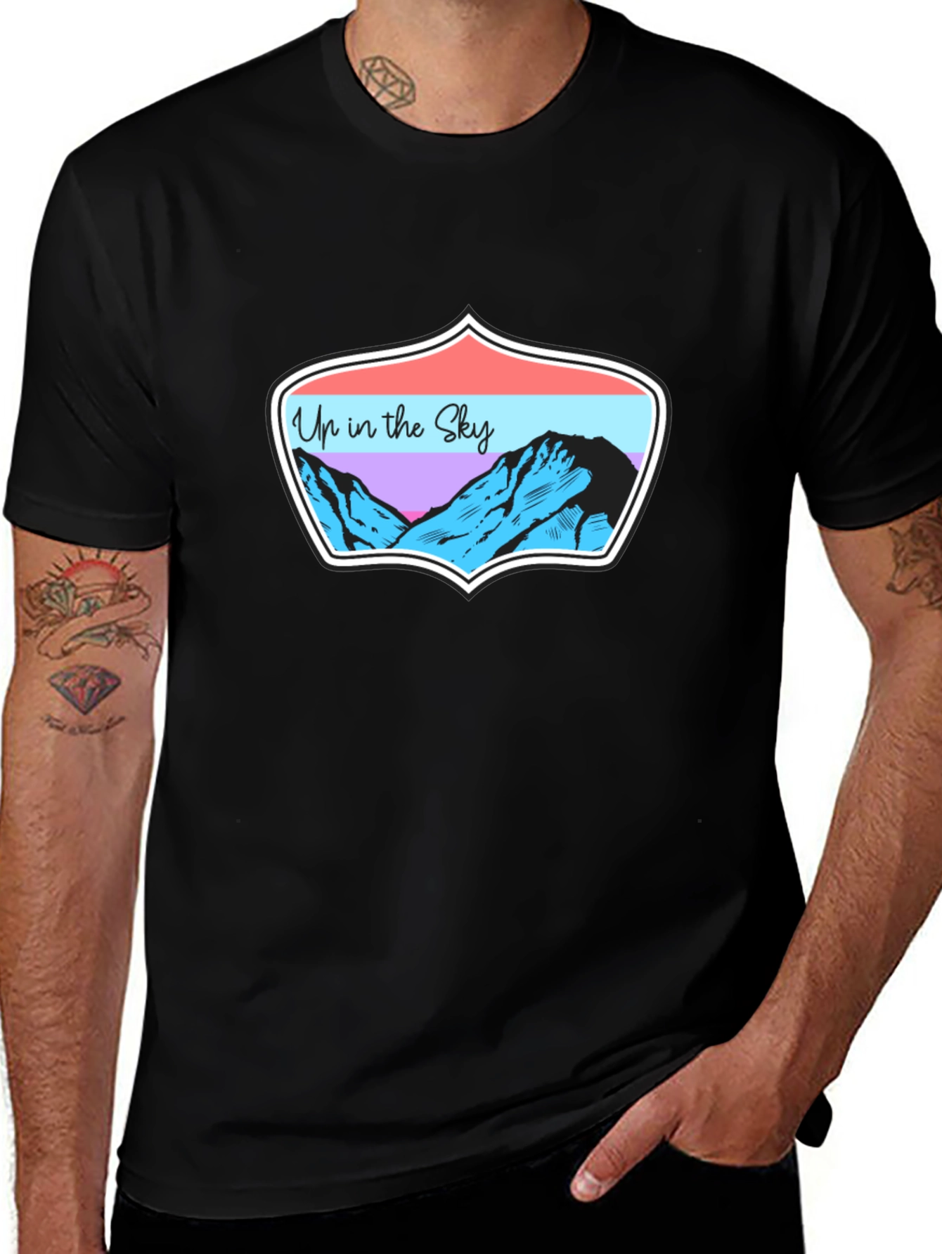 Up in the Sky T-Shirt - Mountain Adventure Tee