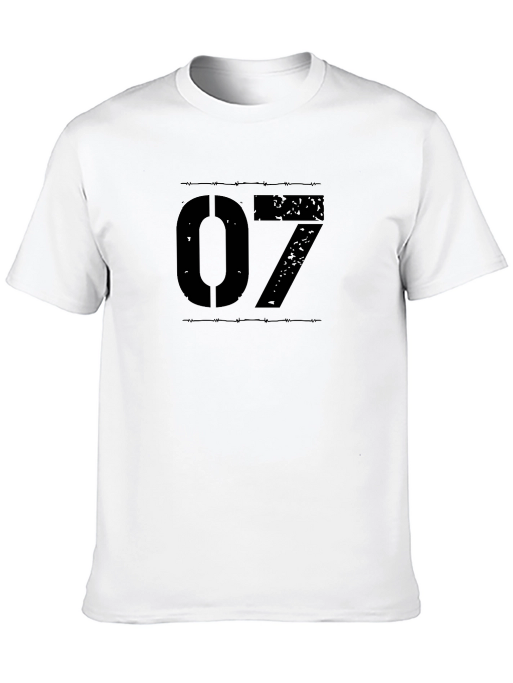 Edgy 07 Graphic Black T-Shirt - Urban Style