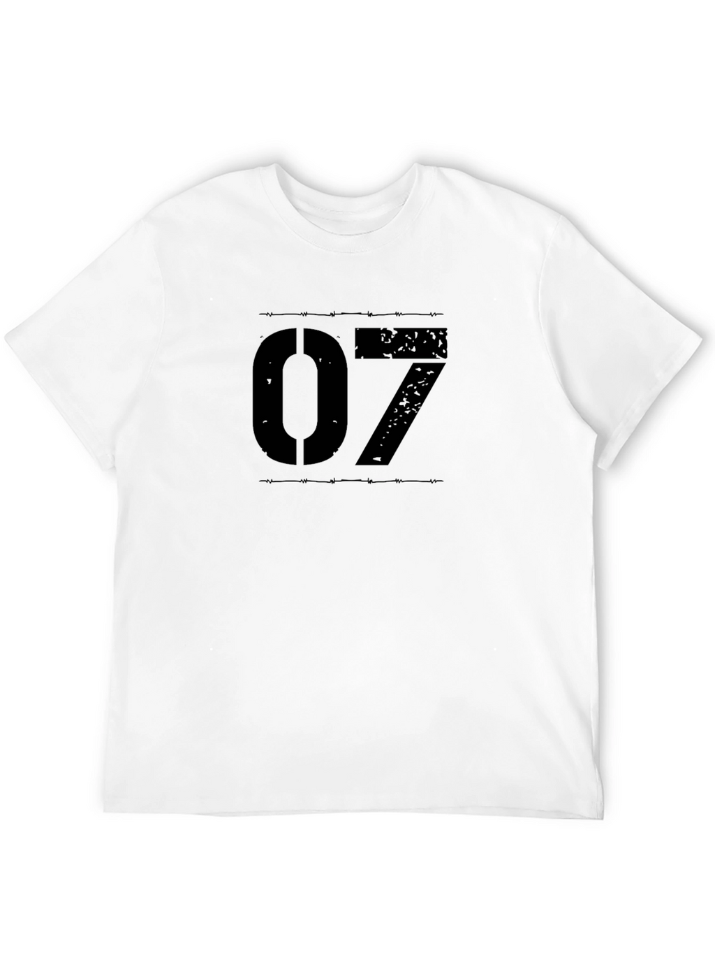 Edgy 07 Graphic Black T-Shirt - Urban Style