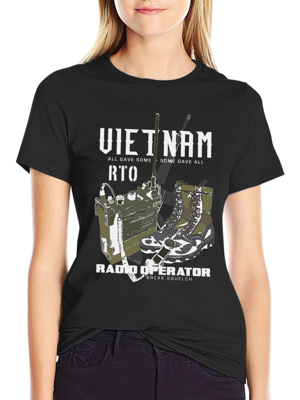 Vietnam RTO Radio Operator Graphic Tee