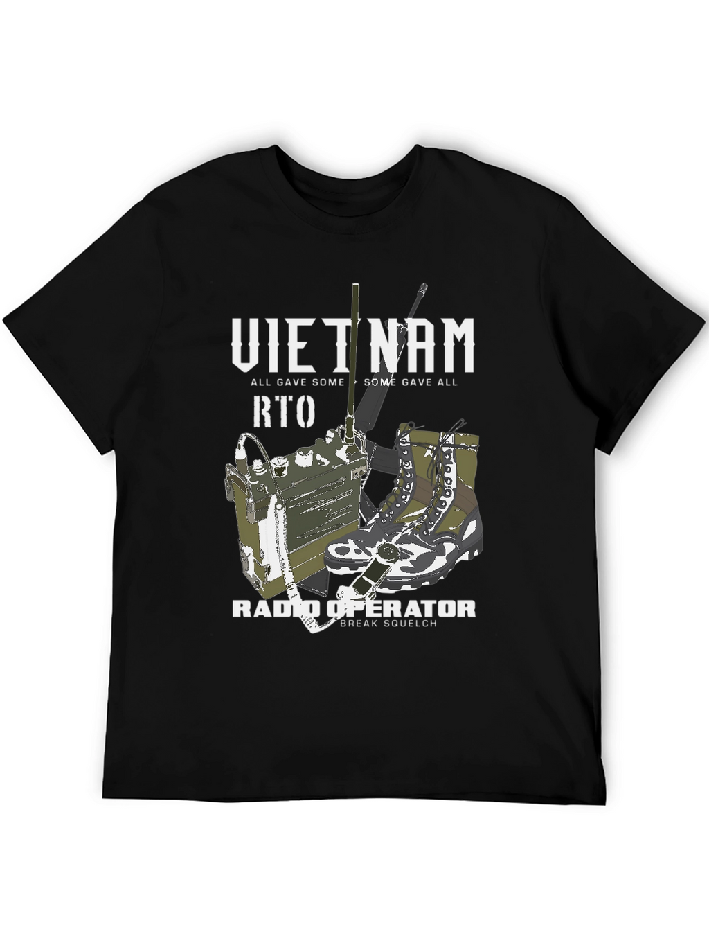 Vietnam RTO Radio Operator Graphic Tee