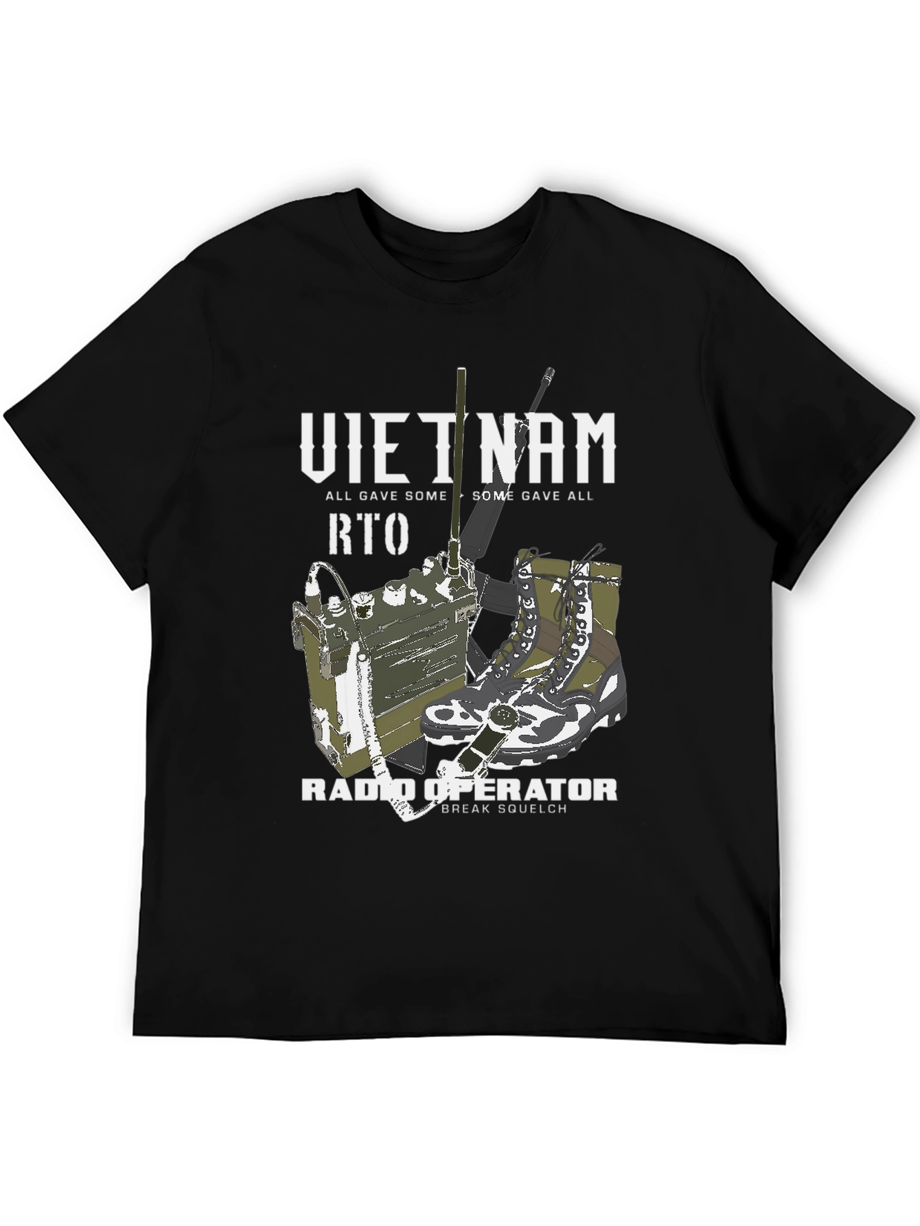 Vietnam RTO Radio Operator Graphic Tee