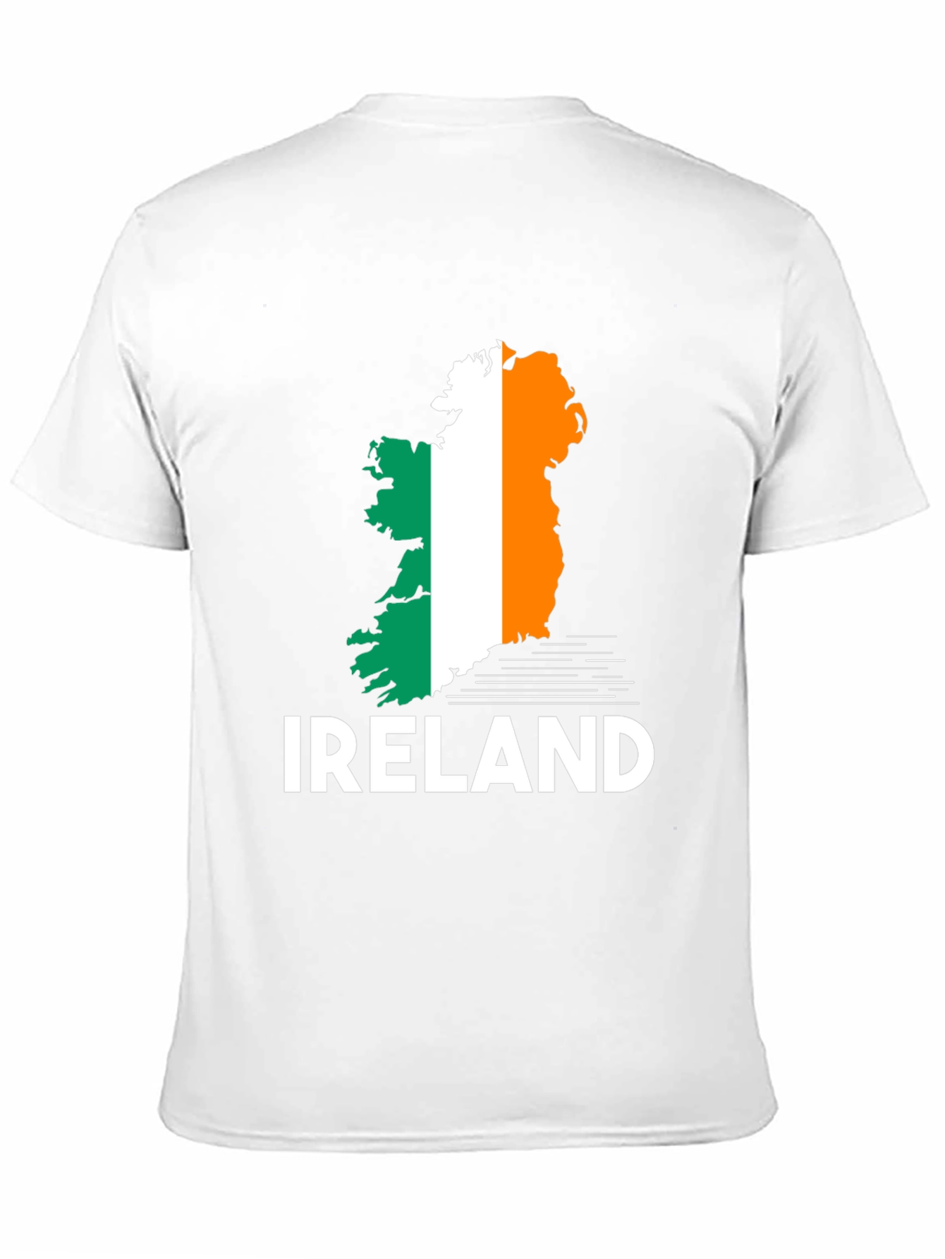 Ireland Flag Map T-Shirt - Irish Pride