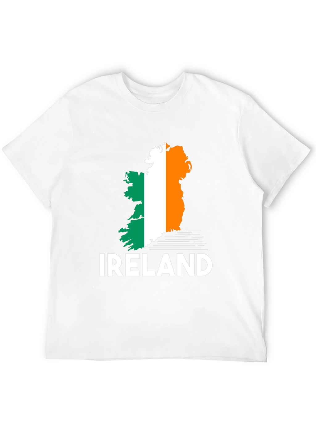 Ireland Flag Map T-Shirt - Irish Pride