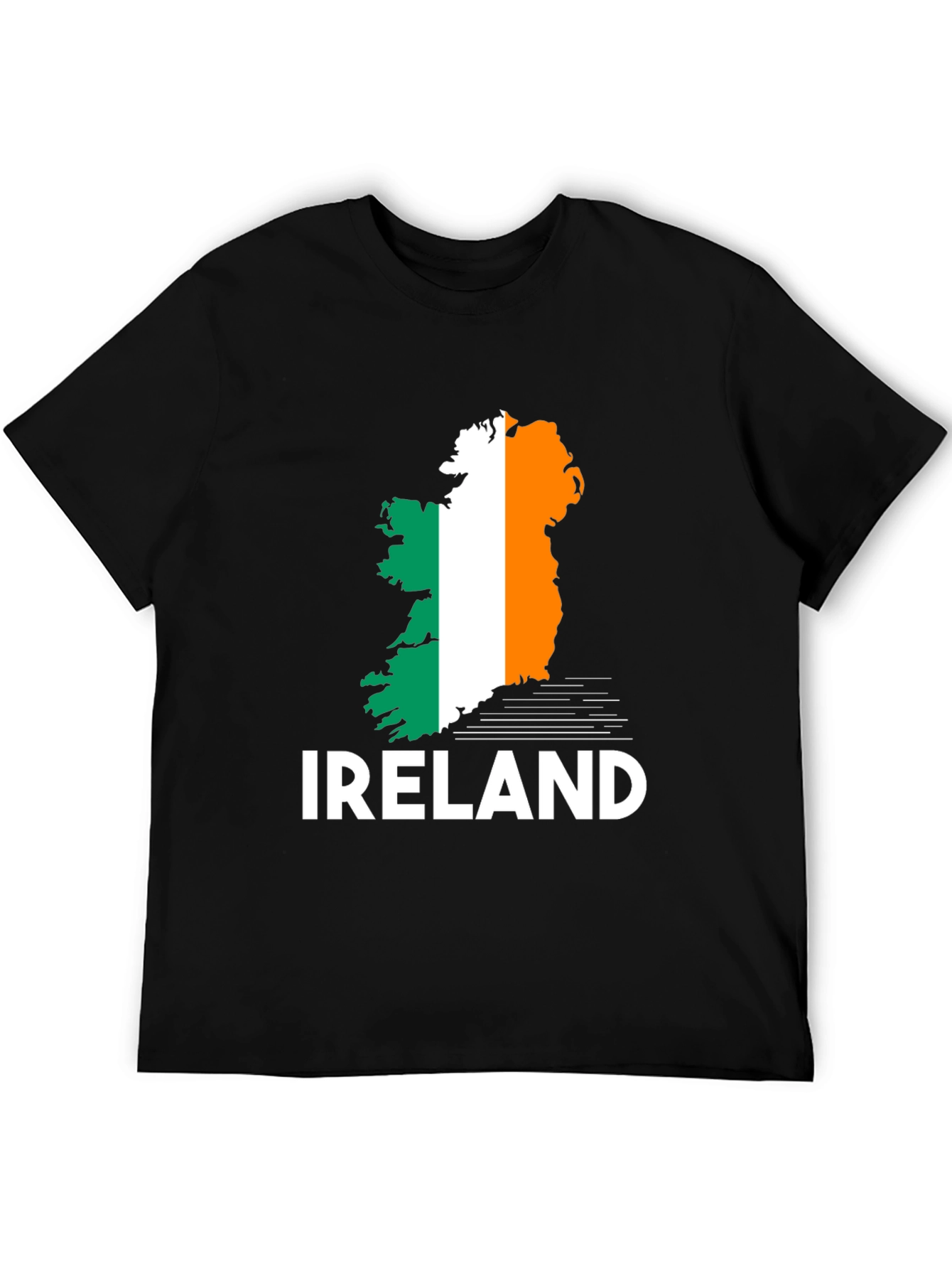 Ireland Flag Map T-Shirt - Irish Pride