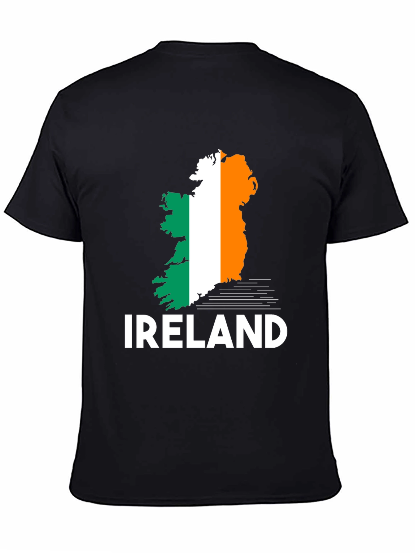 Ireland Flag Map T-Shirt - Irish Pride