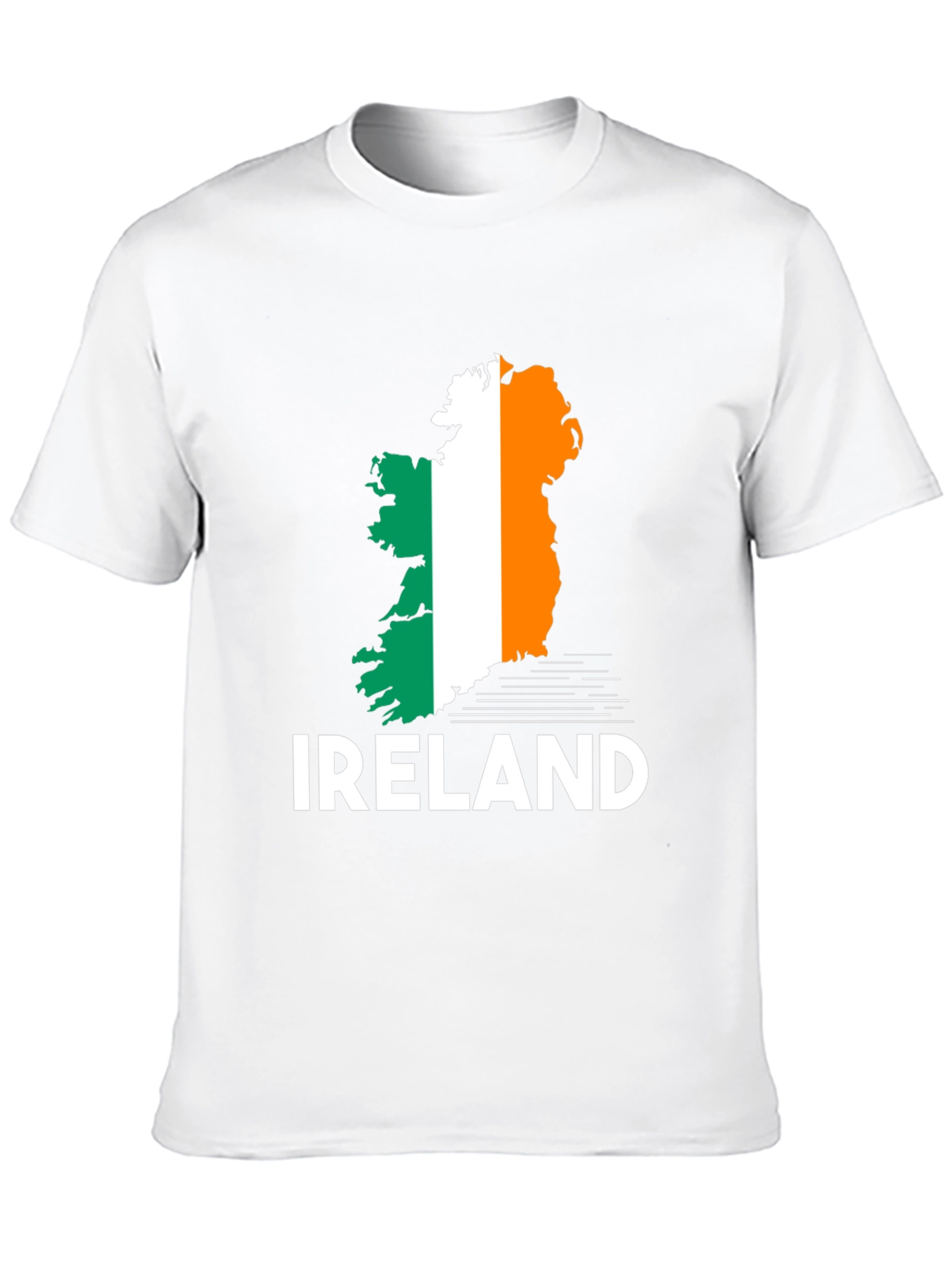 Ireland Flag Map T-Shirt - Irish Pride