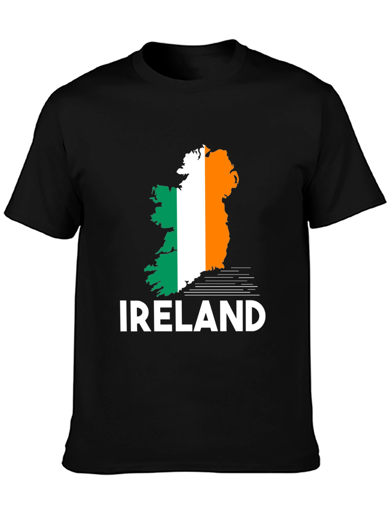 Ireland Flag Map T-Shirt - Irish Pride