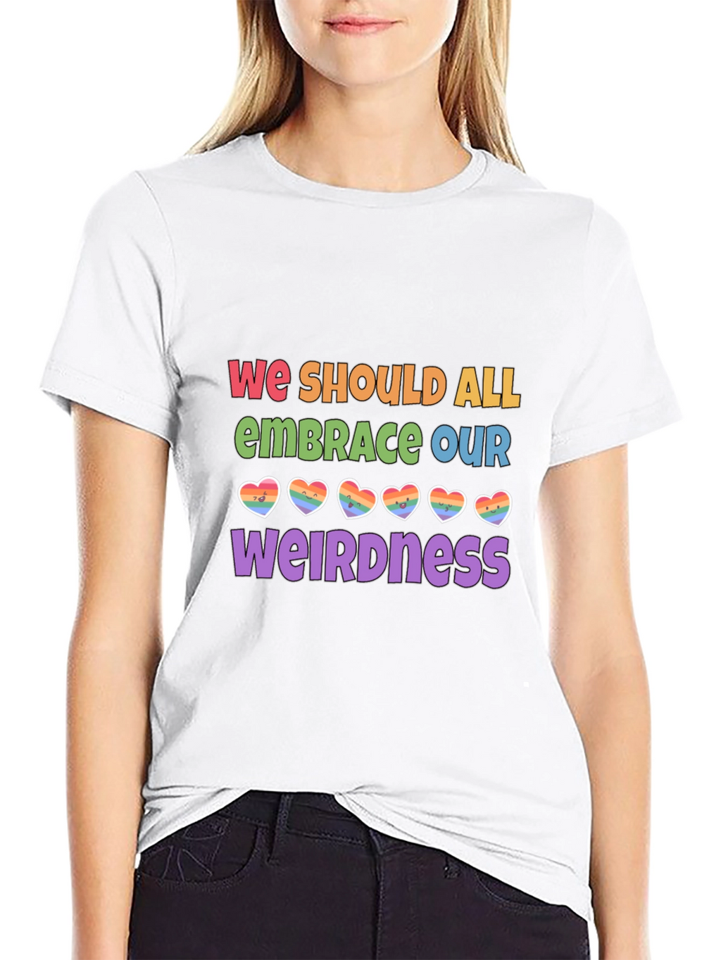 Embrace Our Weirdness LGBTQ+ Pride T-Shirt