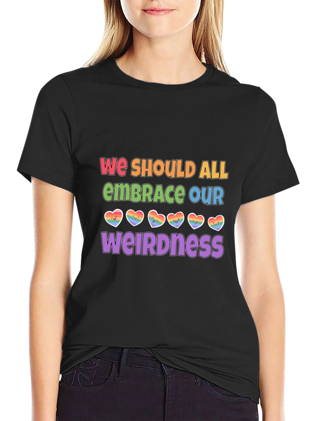 Embrace Our Weirdness LGBTQ+ Pride T-Shirt