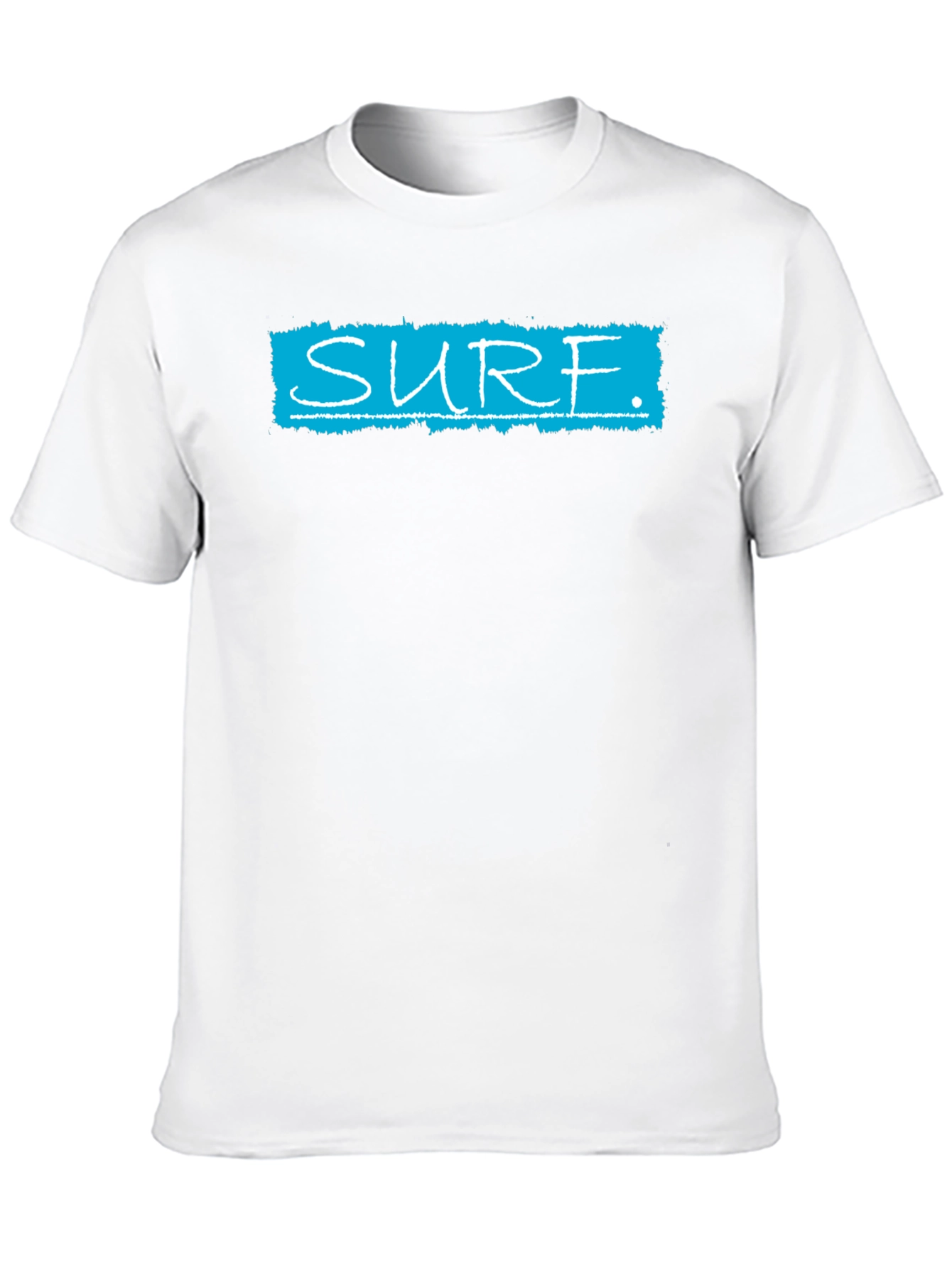 Surf Graphic T-Shirt - Black Cotton Tee
