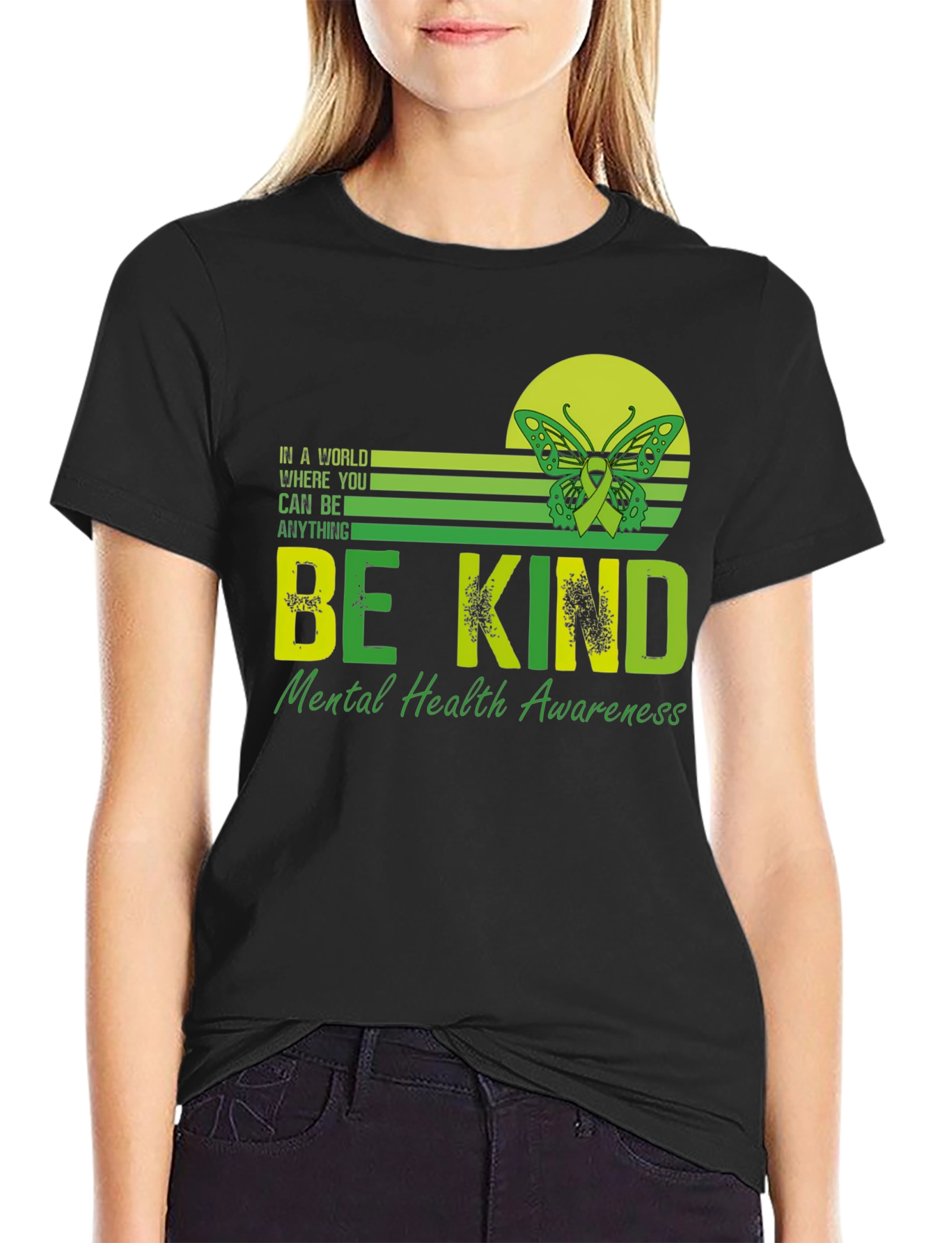 Be Kind Mental Health Awareness T-Shirt