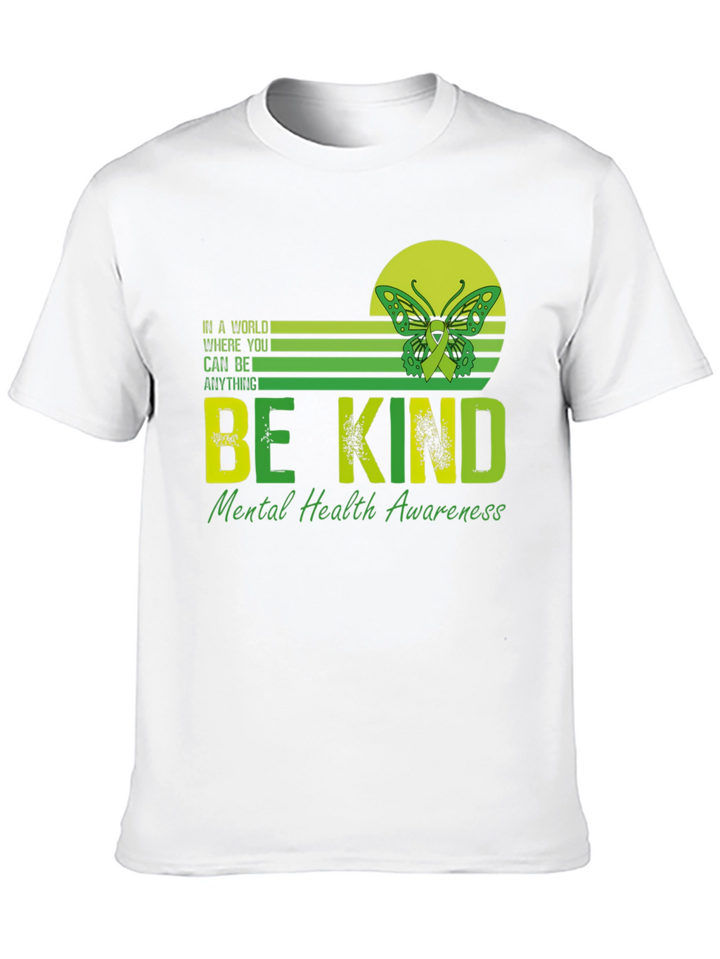 Be Kind Mental Health Awareness T-Shirt