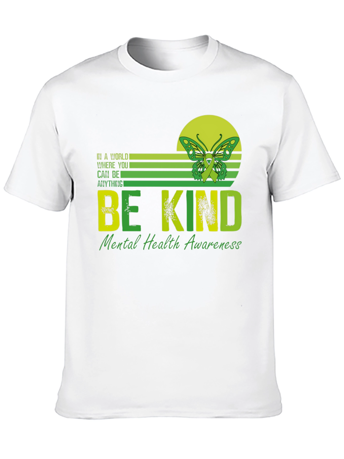 Be Kind Mental Health Awareness T-Shirt
