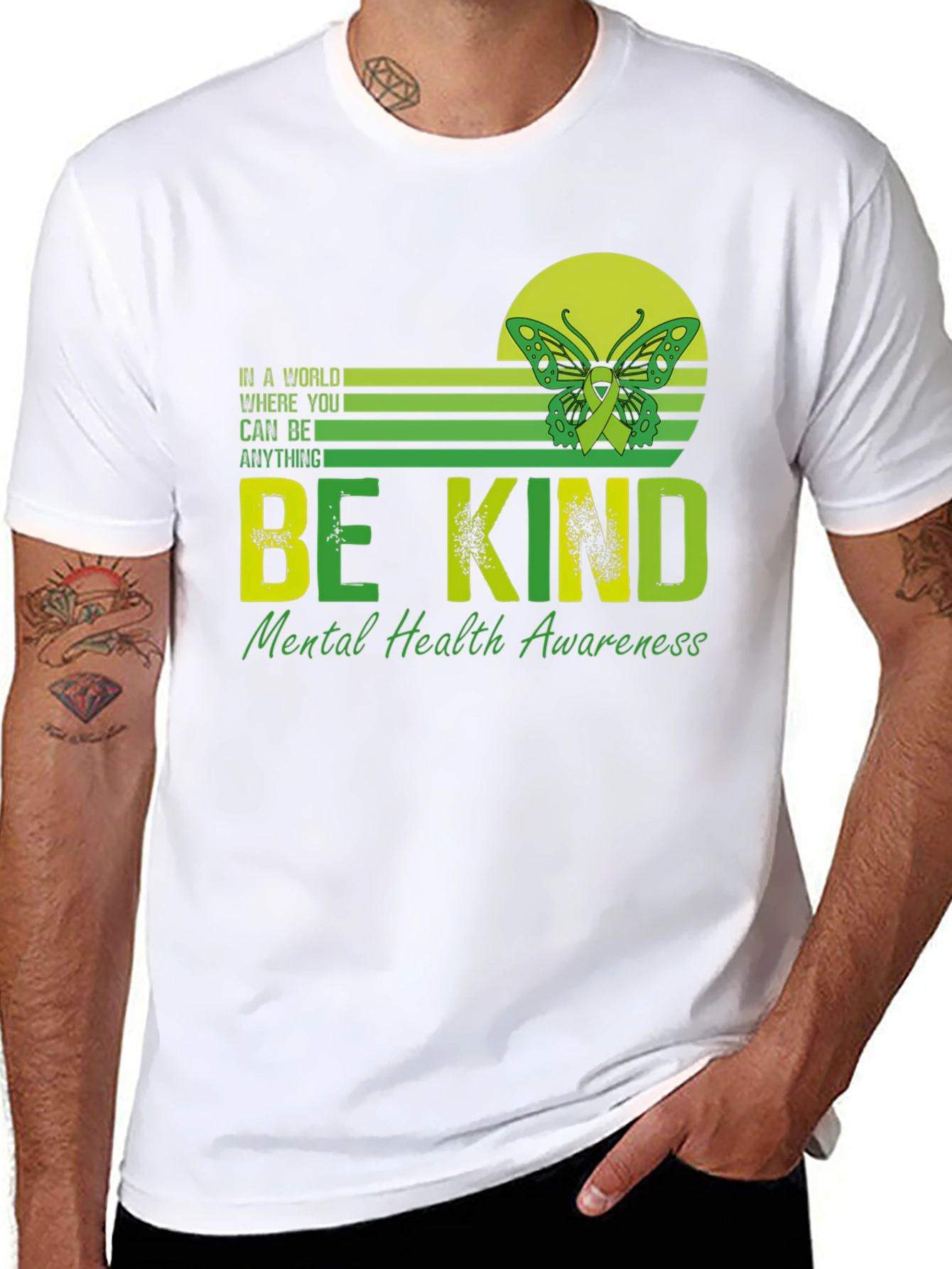 Be Kind Mental Health Awareness T-Shirt
