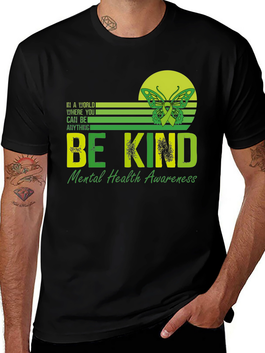 Be Kind Mental Health Awareness T-Shirt
