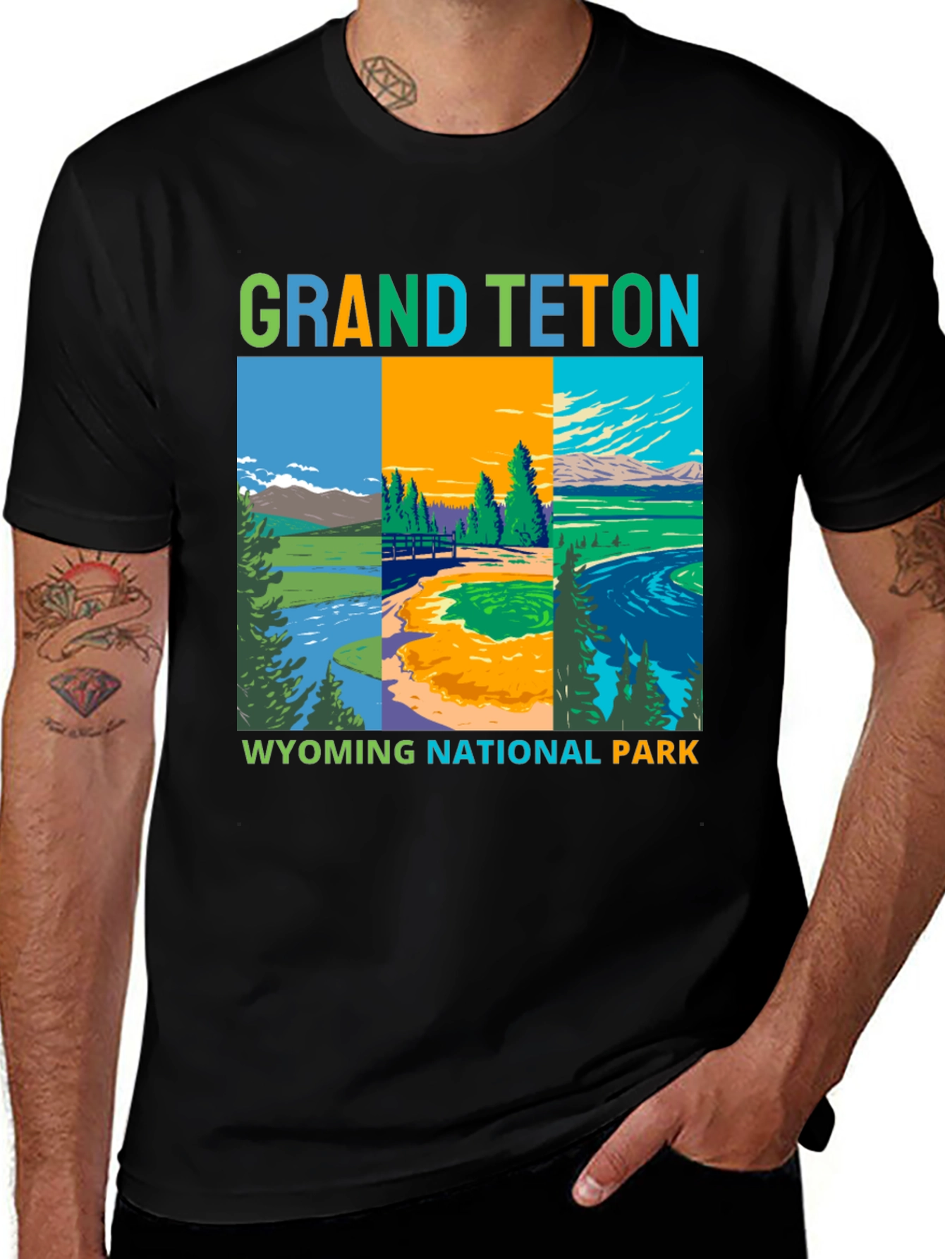 Grand Teton Wyoming National Park T-Shirt