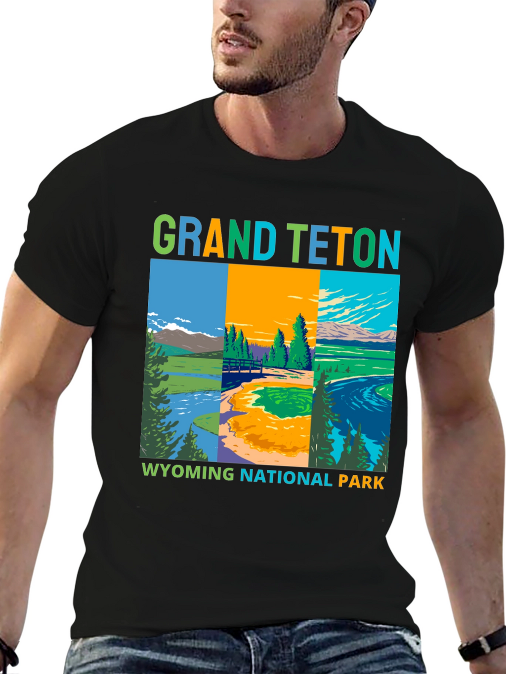 Grand Teton Wyoming National Park T-Shirt
