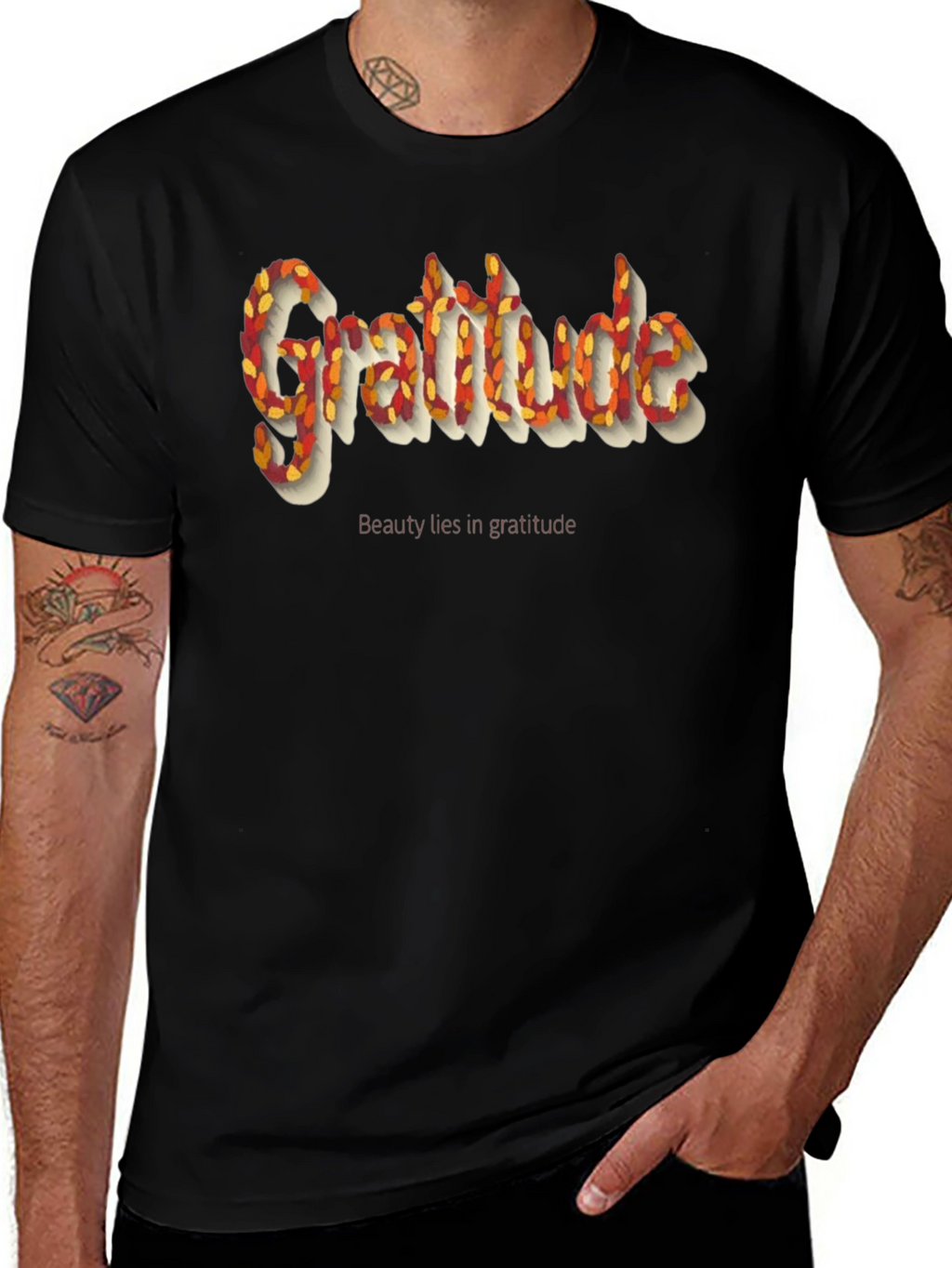 Gratitude T-Shirt - Beauty Lies Within