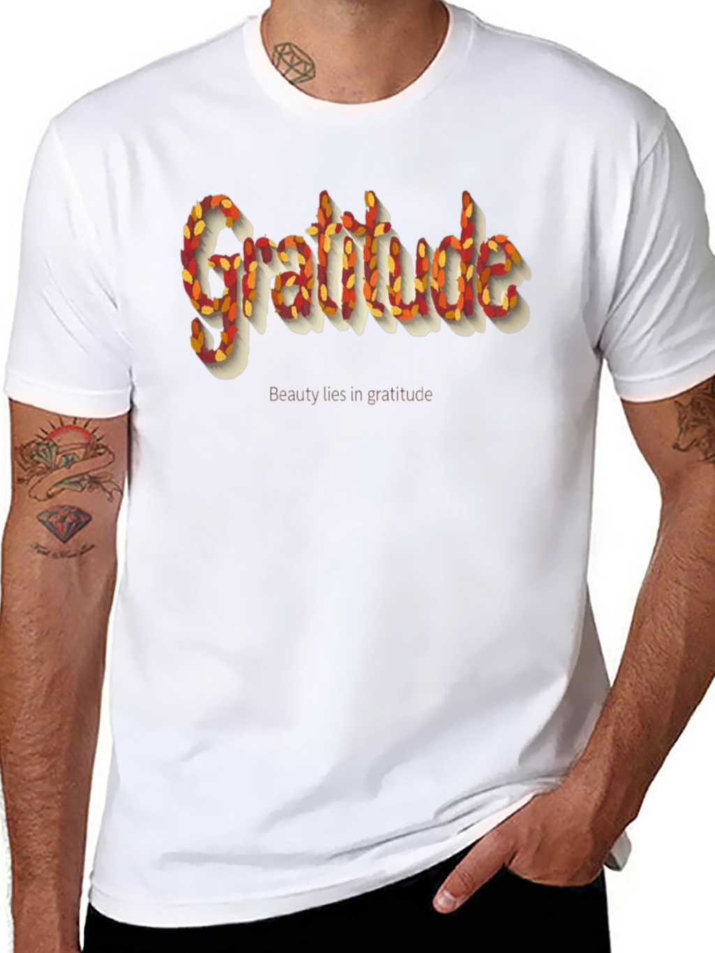 Gratitude T-Shirt - Beauty Lies Within