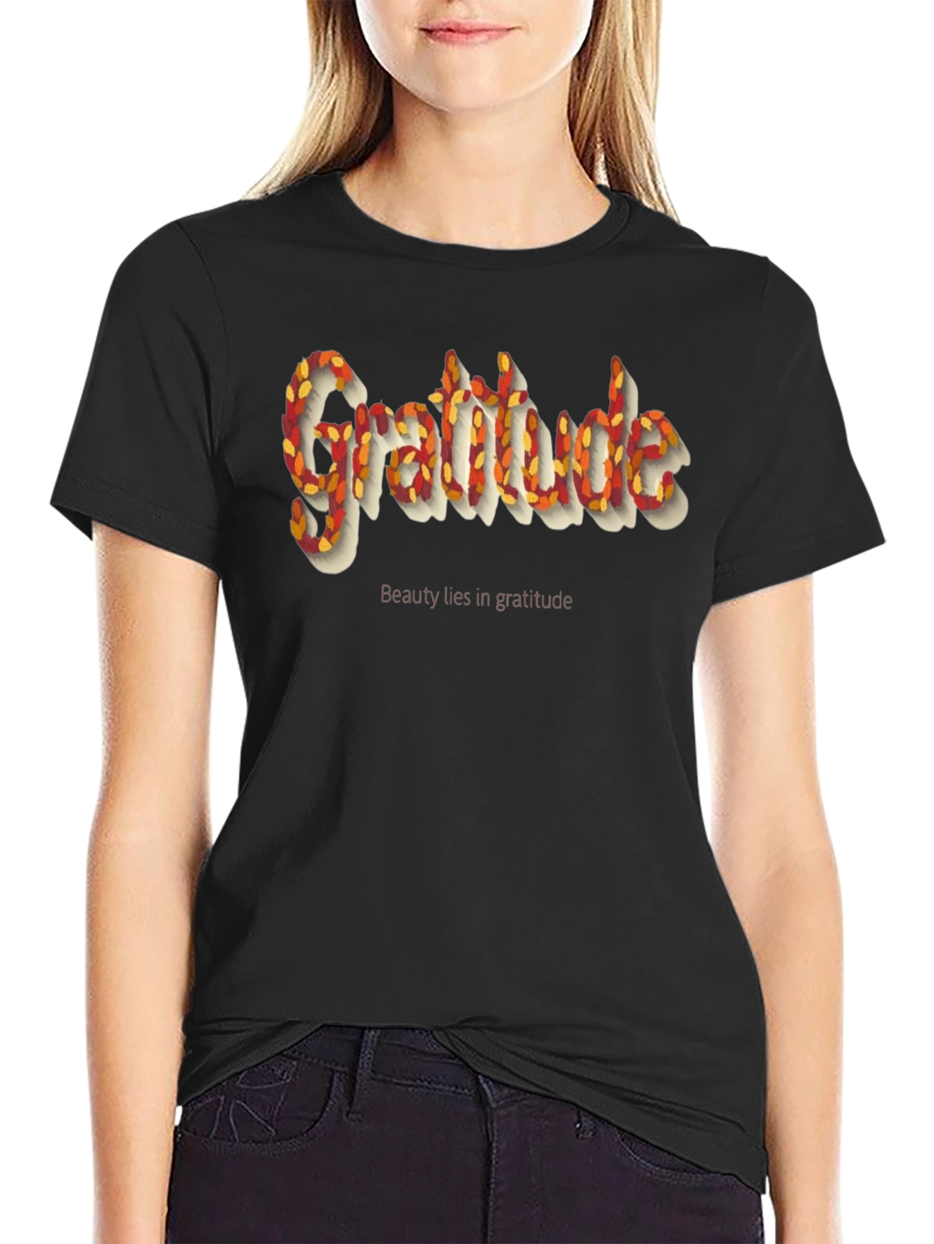 Gratitude T-Shirt - Beauty Lies Within