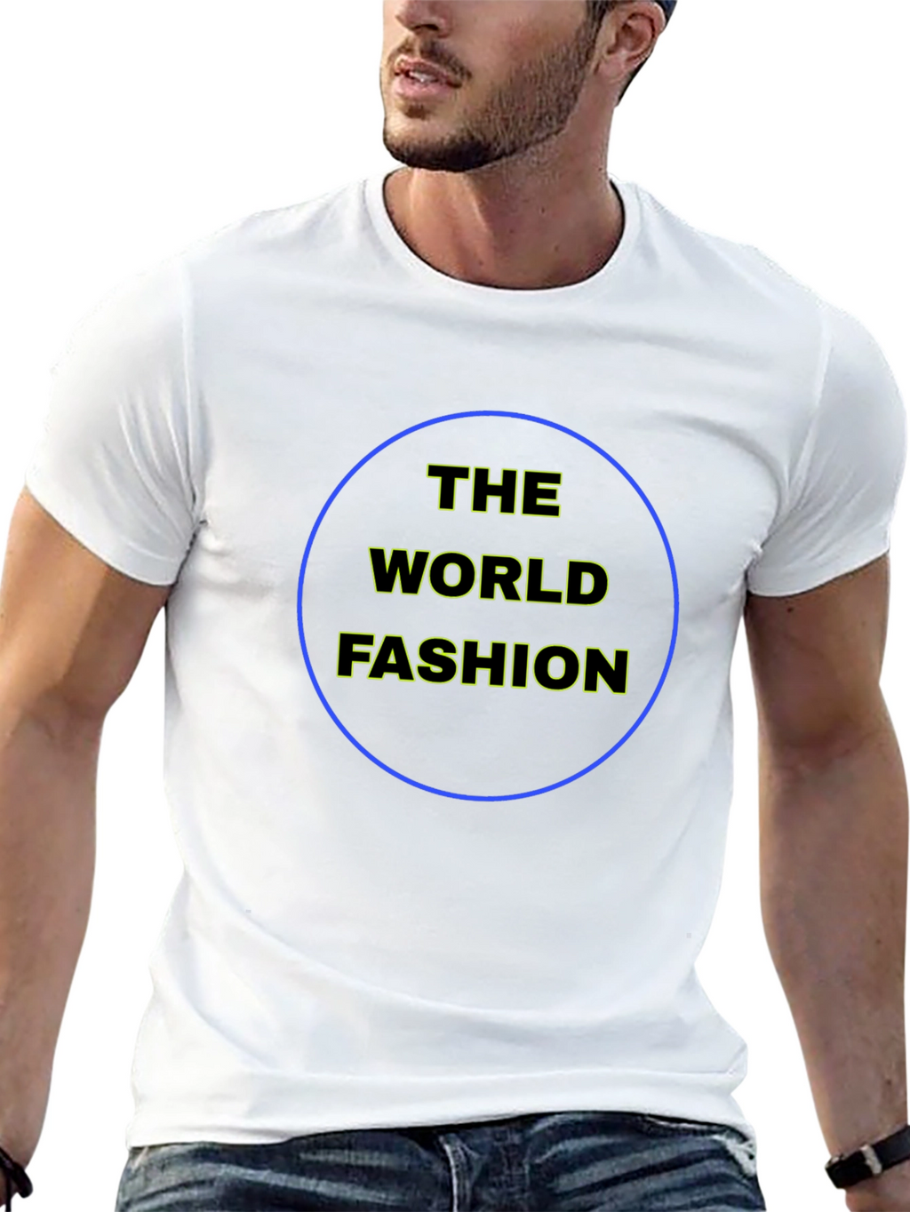 The World Fashion Black T-Shirt
