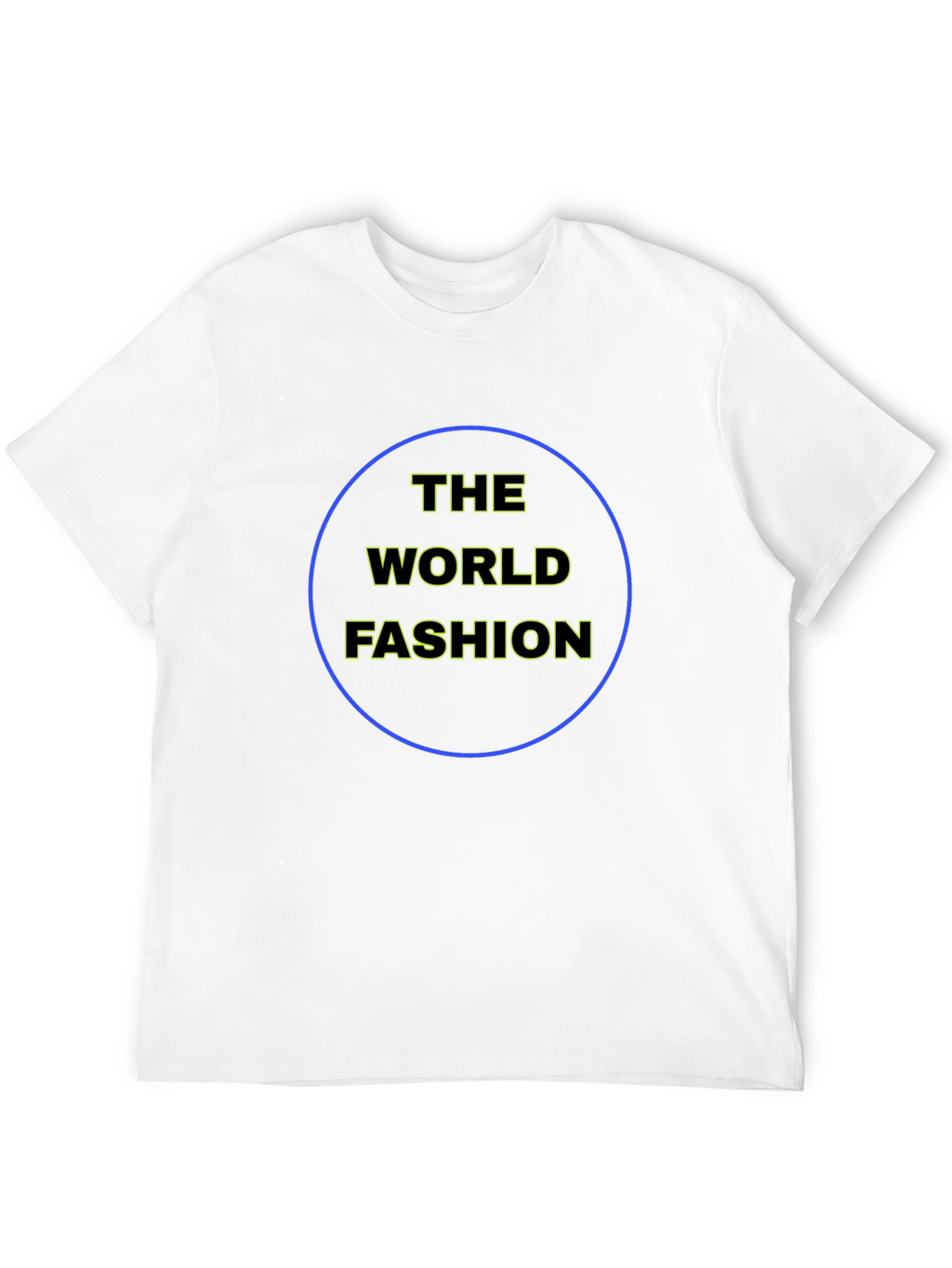 The World Fashion Black T-Shirt