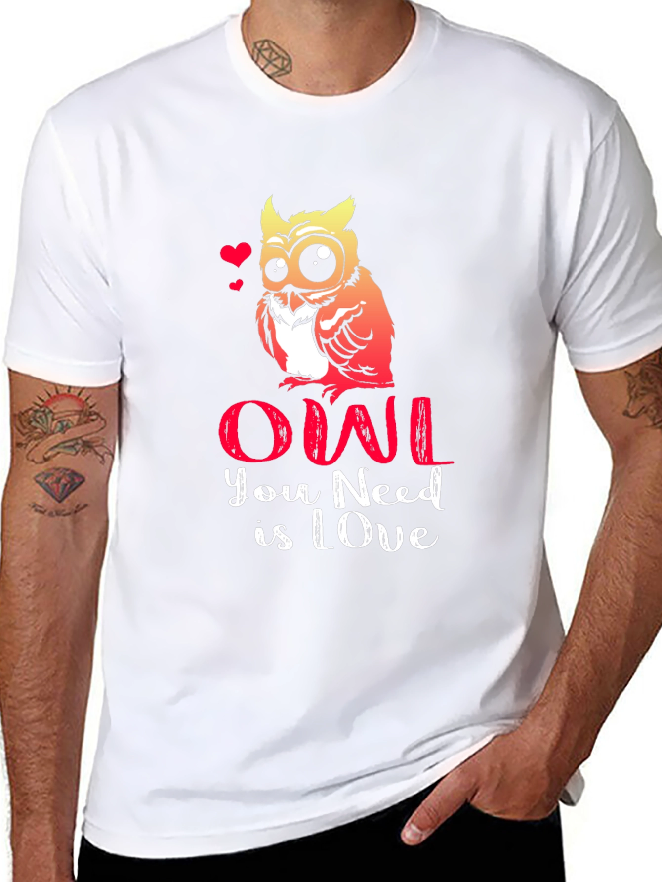 Owl You Need Is Love T-Shirt - Cute Graphic Tee