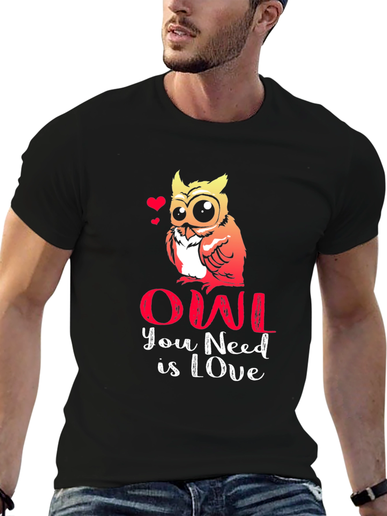 Owl You Need Is Love T-Shirt - Cute Graphic Tee