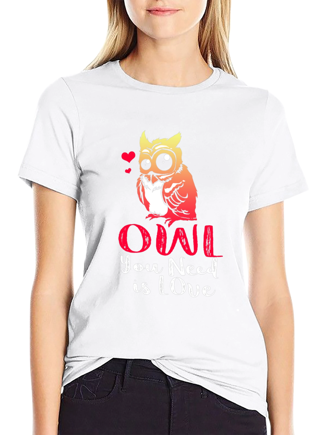 Owl You Need Is Love T-Shirt - Cute Graphic Tee