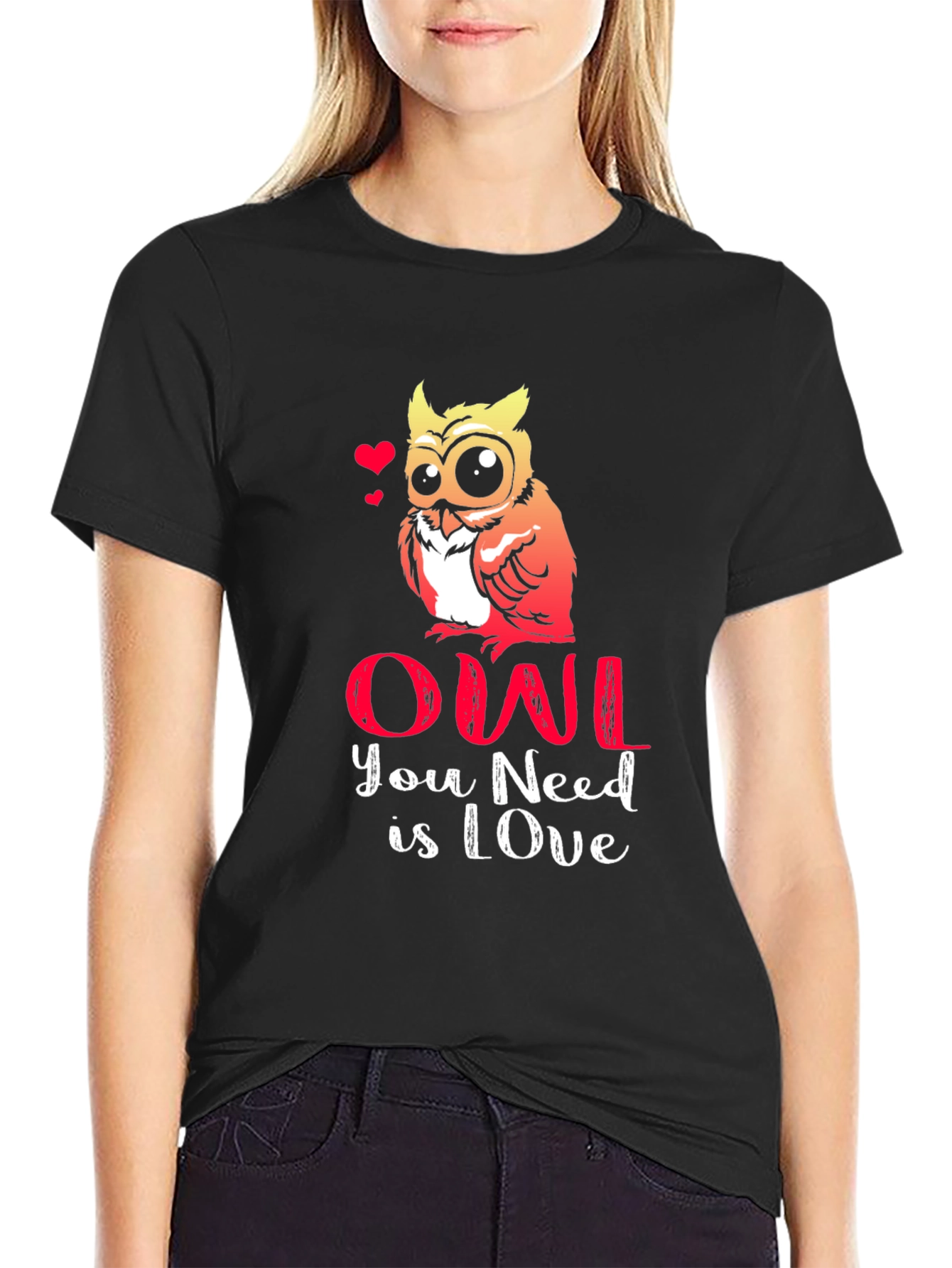 Owl You Need Is Love T-Shirt - Cute Graphic Tee