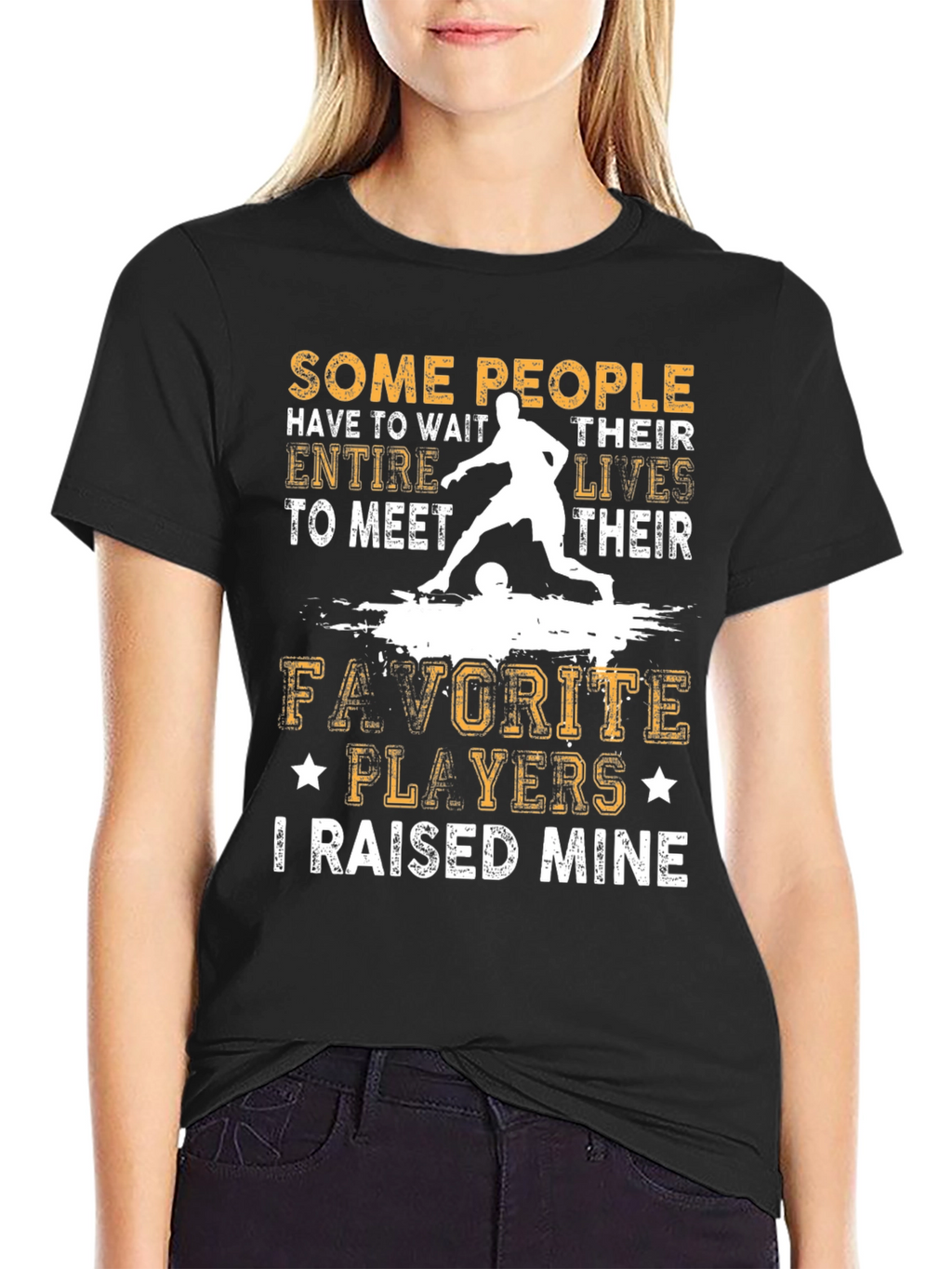 Raised Mine Soccer T-Shirt