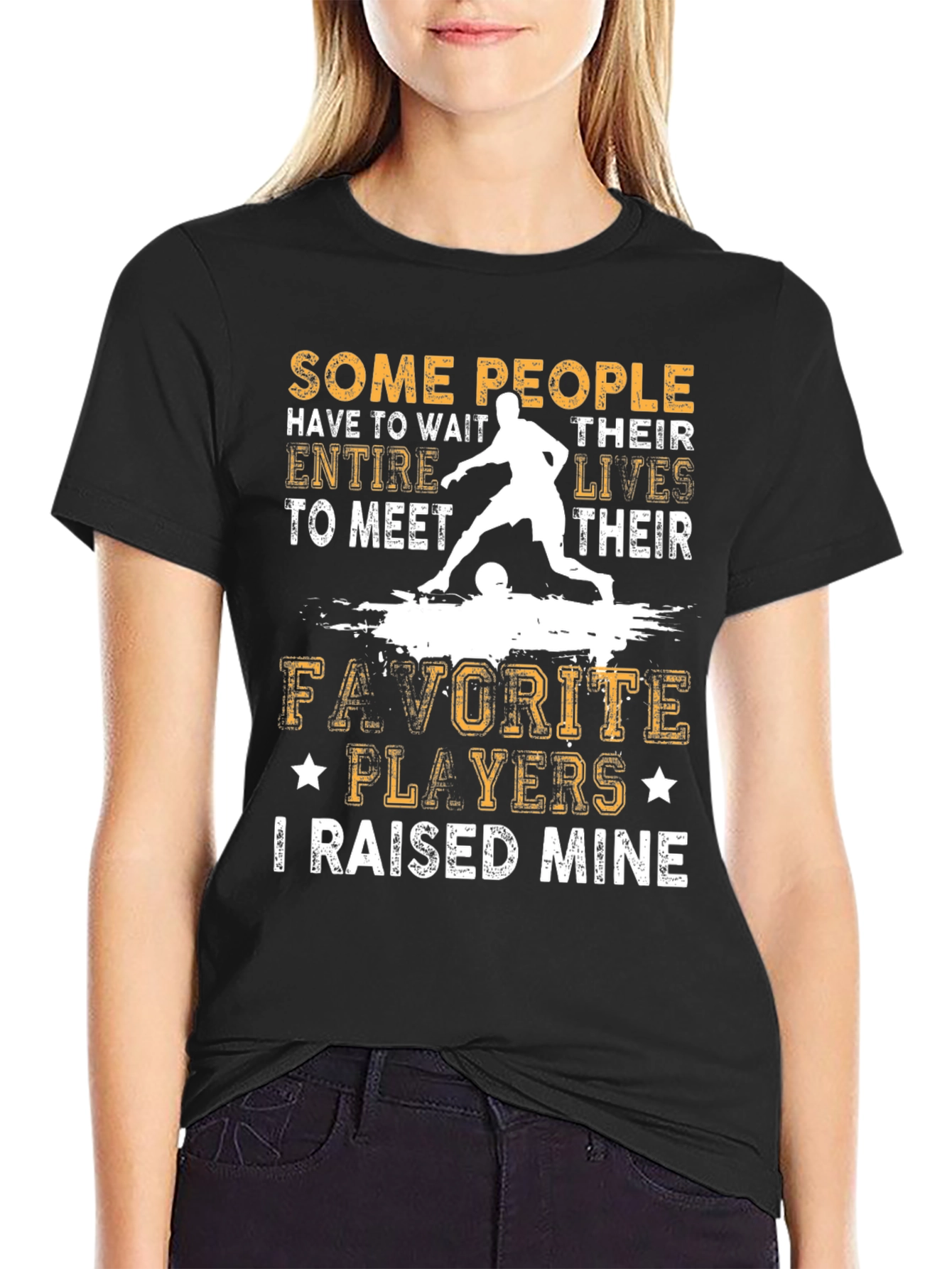 Raised Mine Soccer T-Shirt