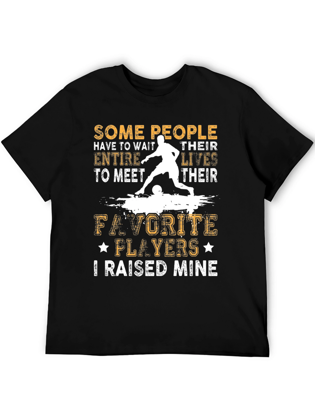 Raised Mine Soccer T-Shirt
