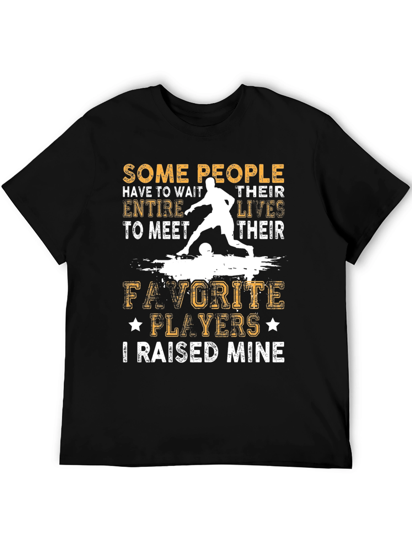 Raised Mine Soccer T-Shirt