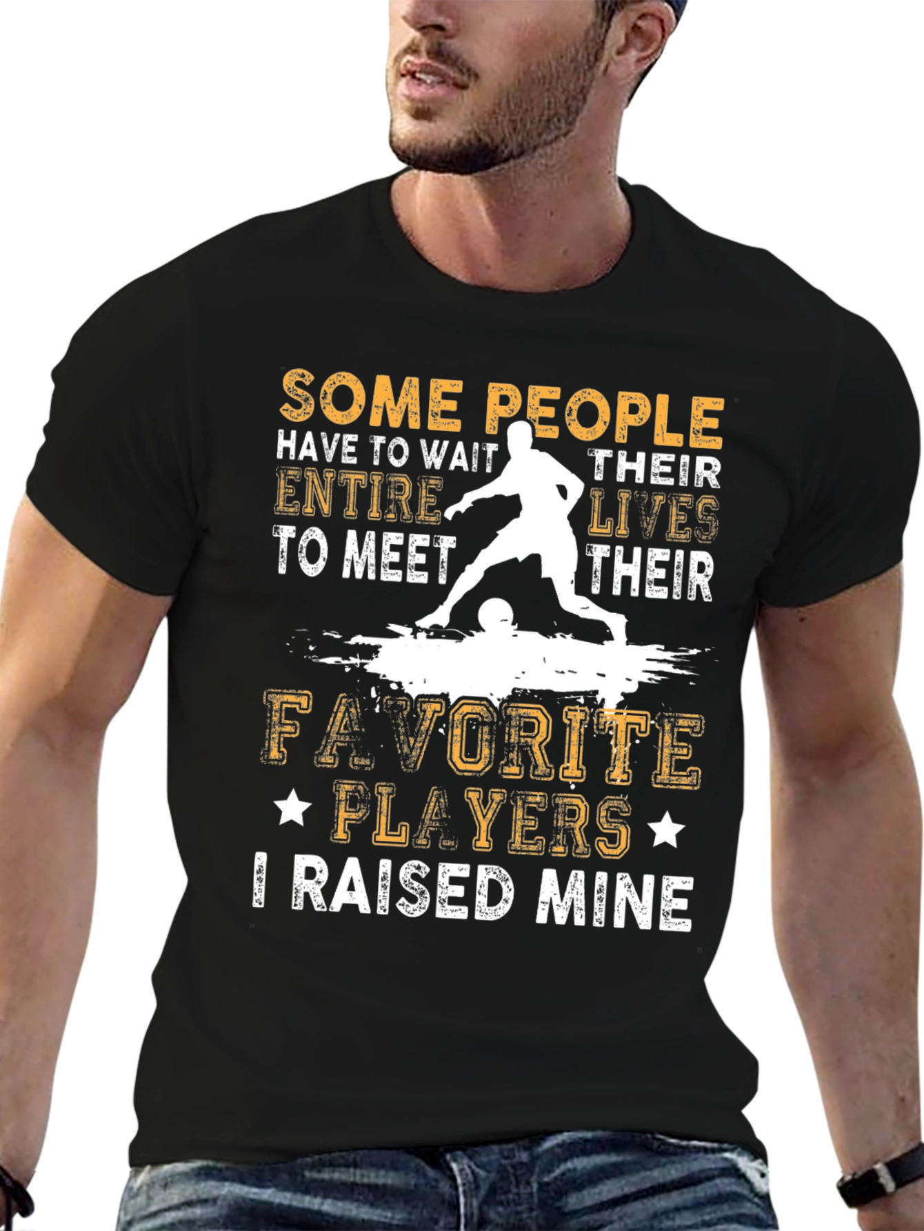 Raised Mine Soccer T-Shirt