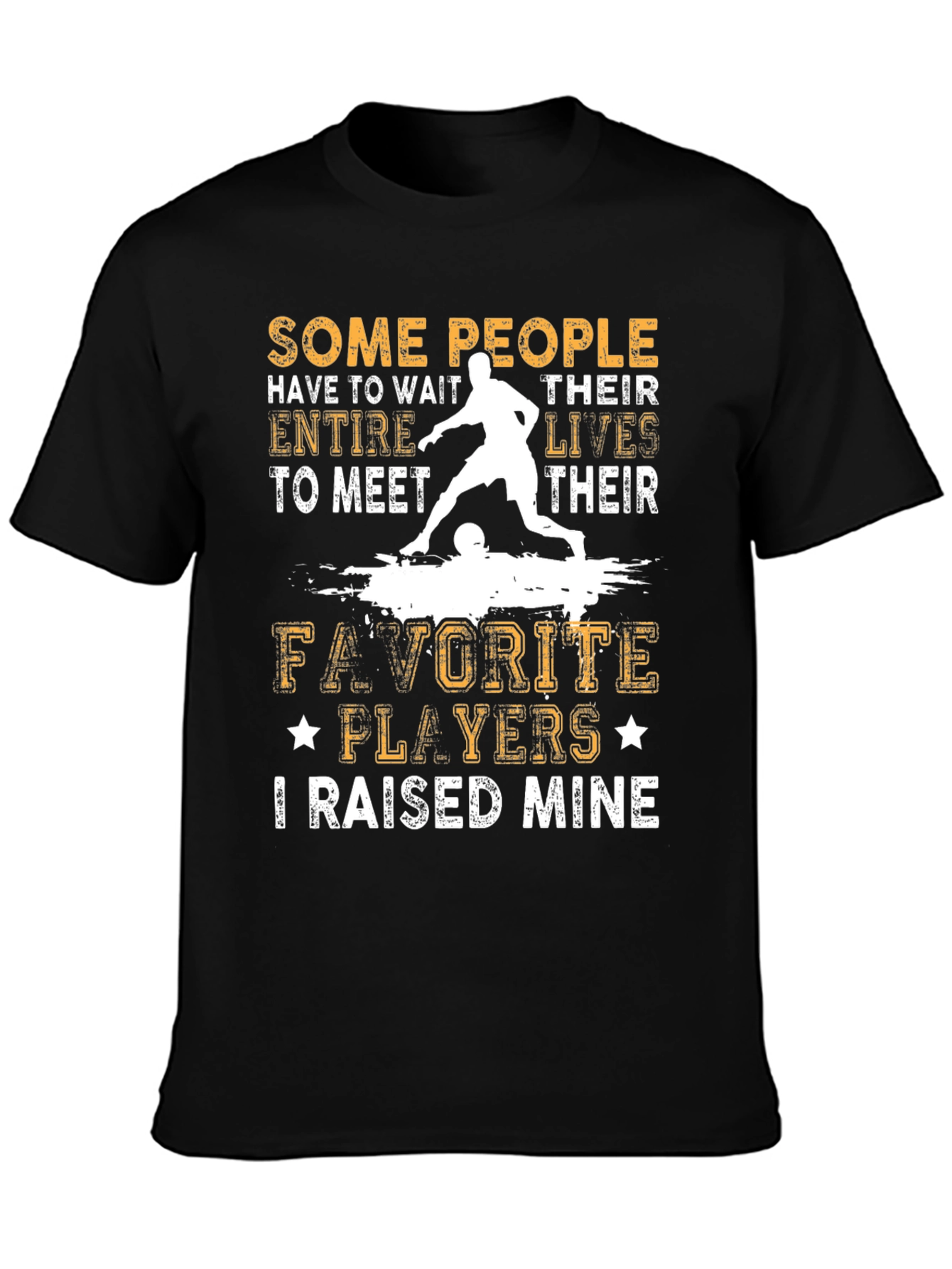 Raised Mine Soccer T-Shirt