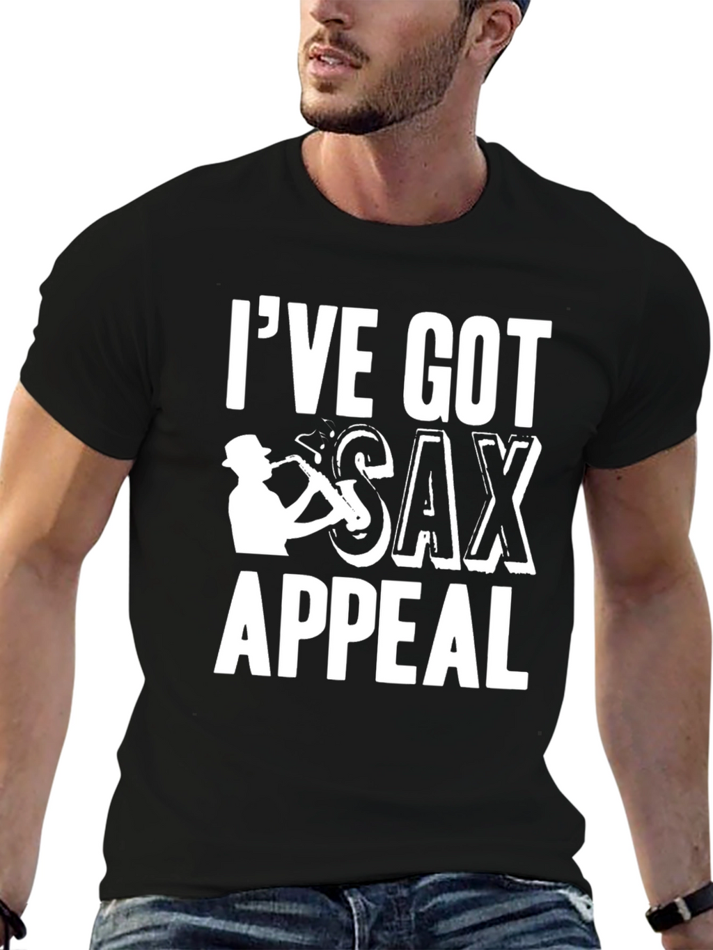 Sax Appeal T-Shirt - Musician Novelty Tee