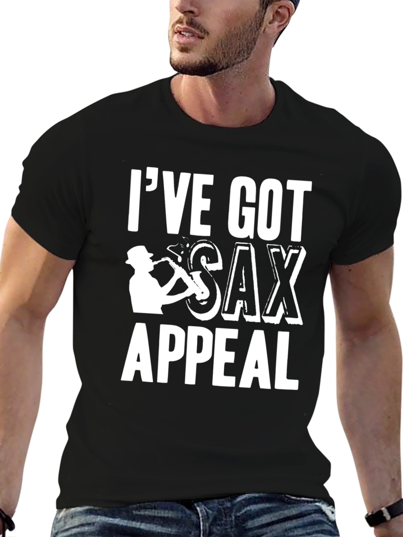 Sax Appeal T-Shirt - Musician Novelty Tee