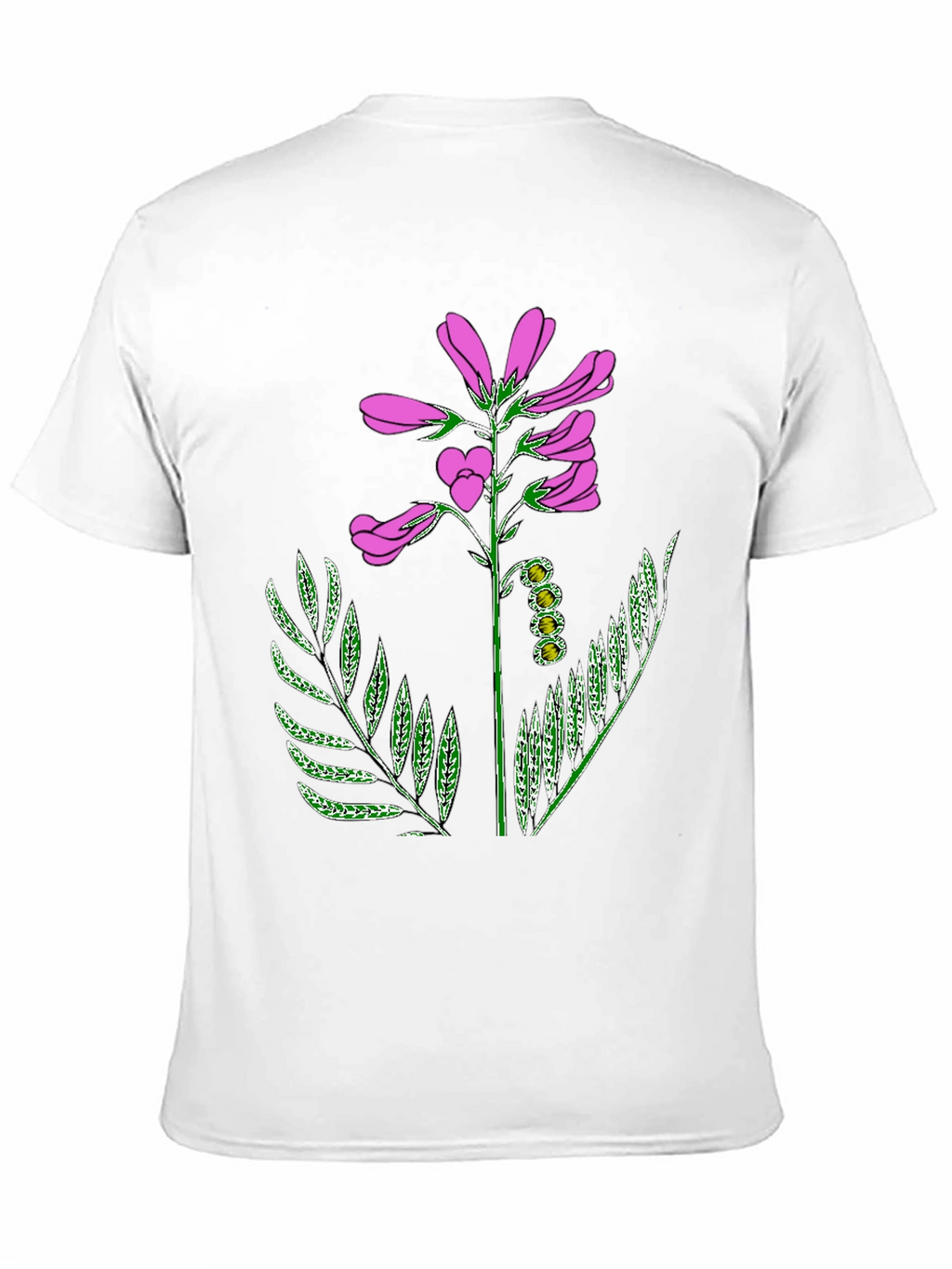 Floral Graphic T-Shirt - Black