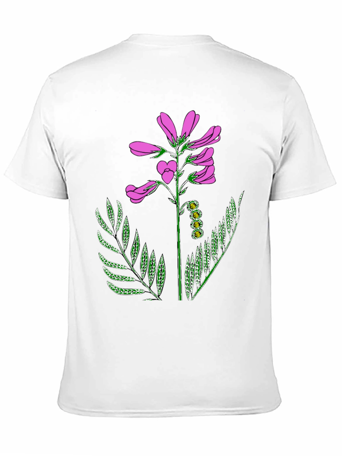 Floral Graphic T-Shirt - Black