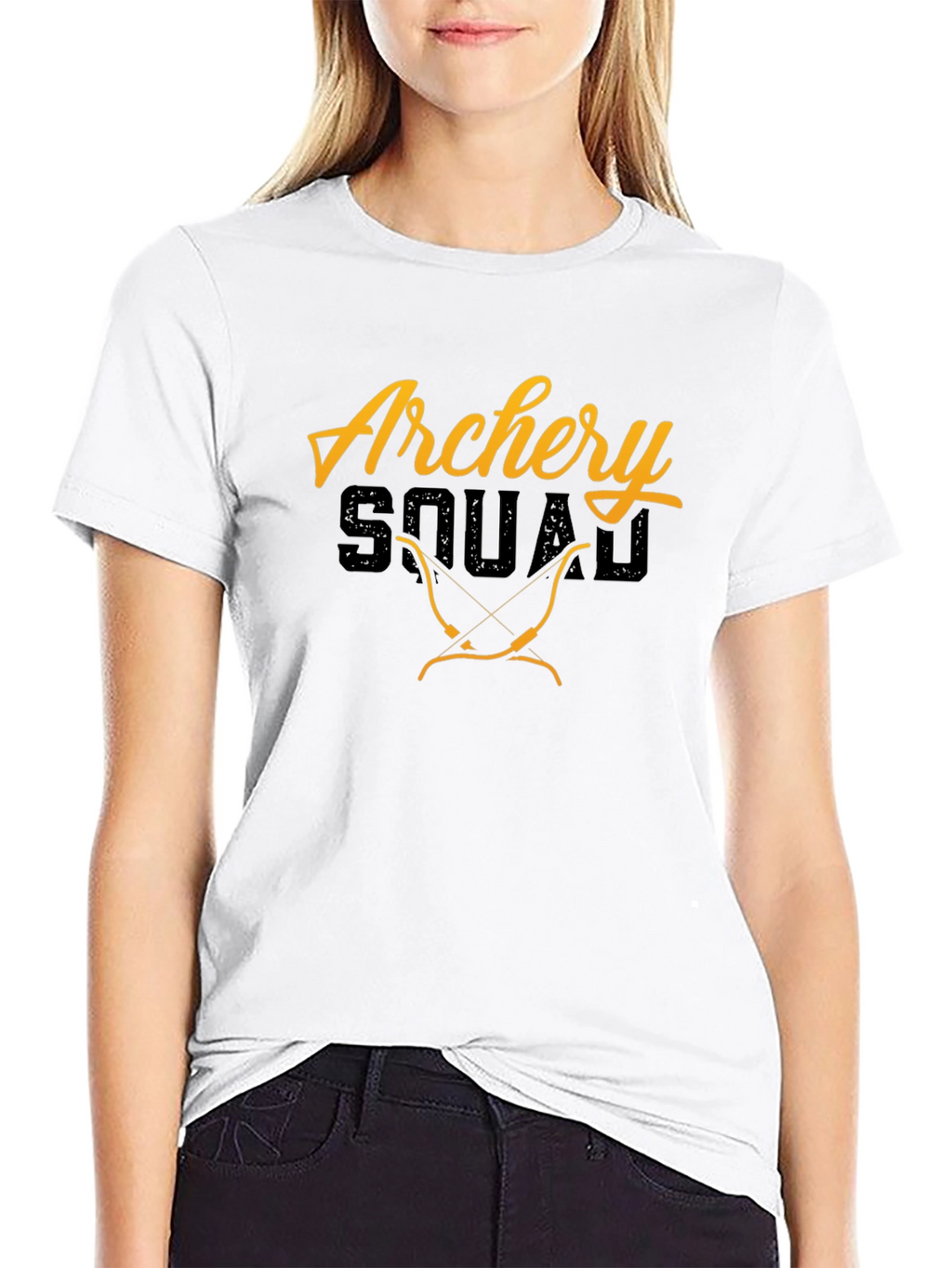 Archery Squad Black T-Shirt Archers Bows & Arrows