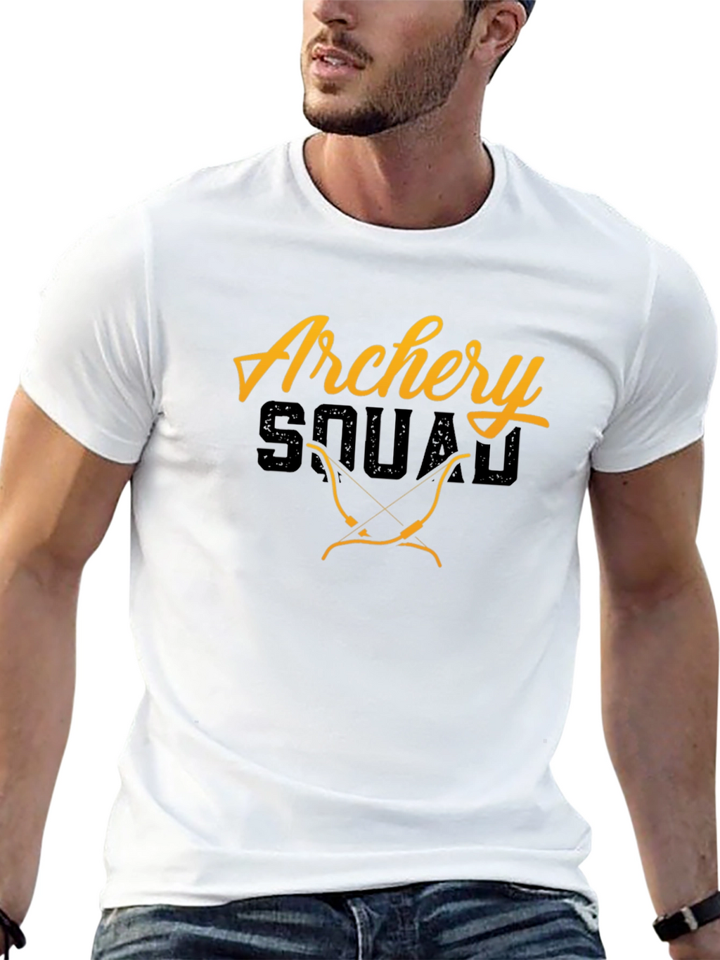 Archery Squad Black T-Shirt Archers Bows & Arrows