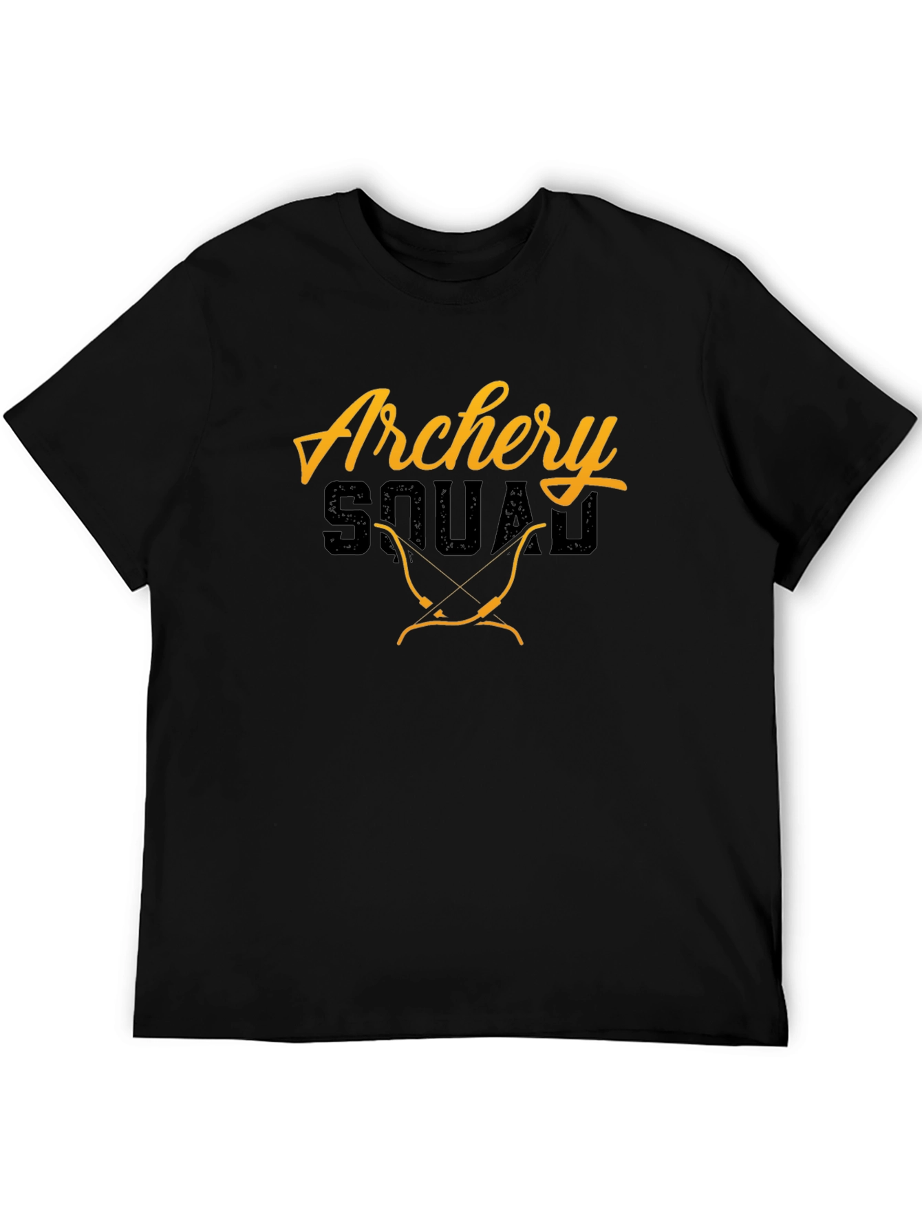 Archery Squad Black T-Shirt Archers Bows & Arrows