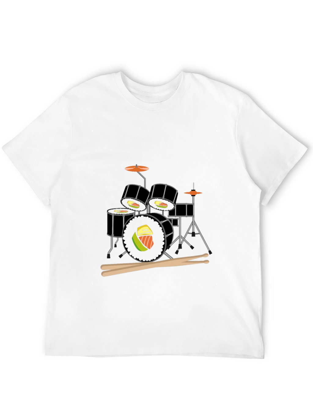 Sushi Drum Kit Graphic T-Shirt