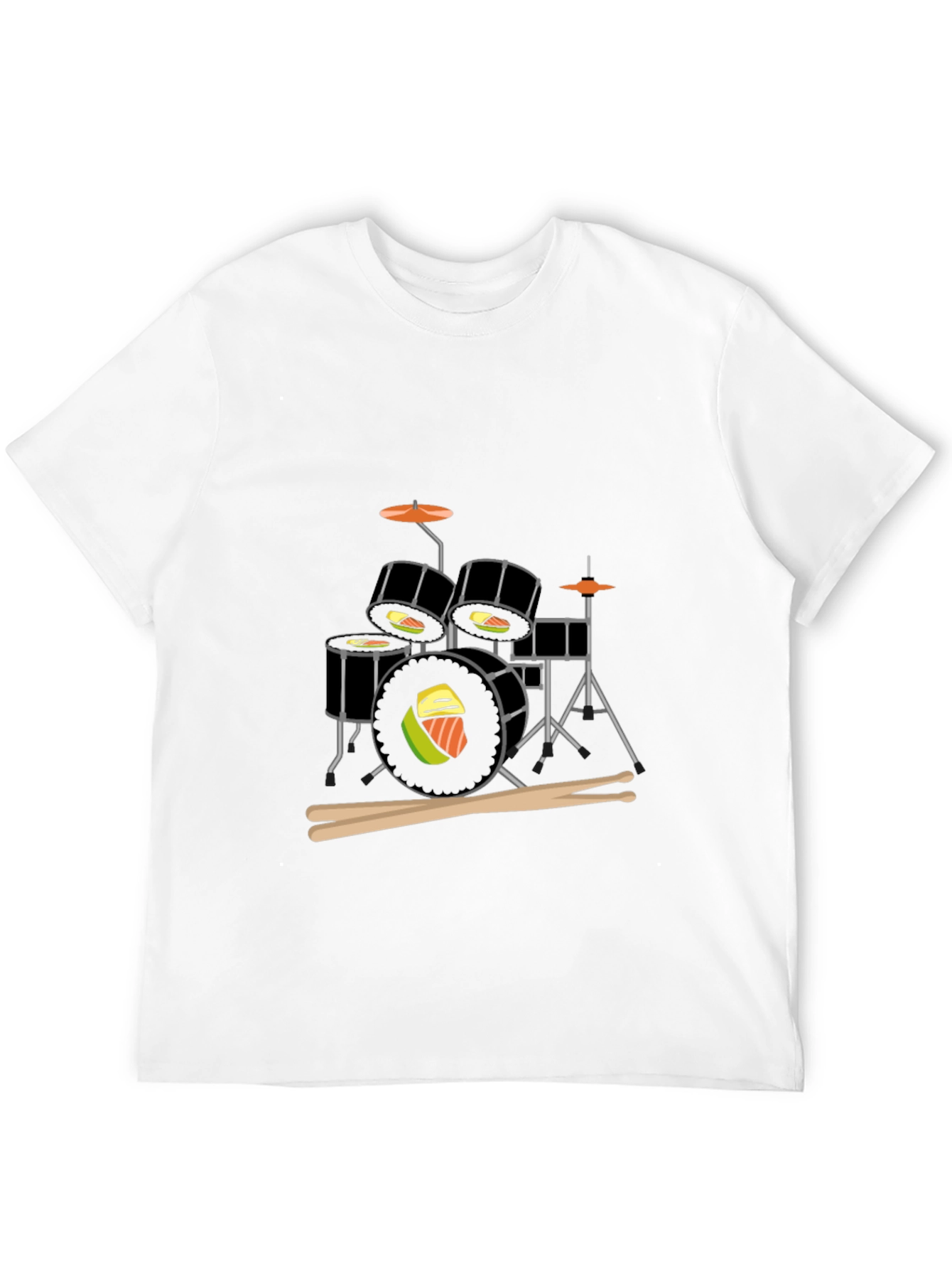 Sushi Drum Kit Graphic T-Shirt